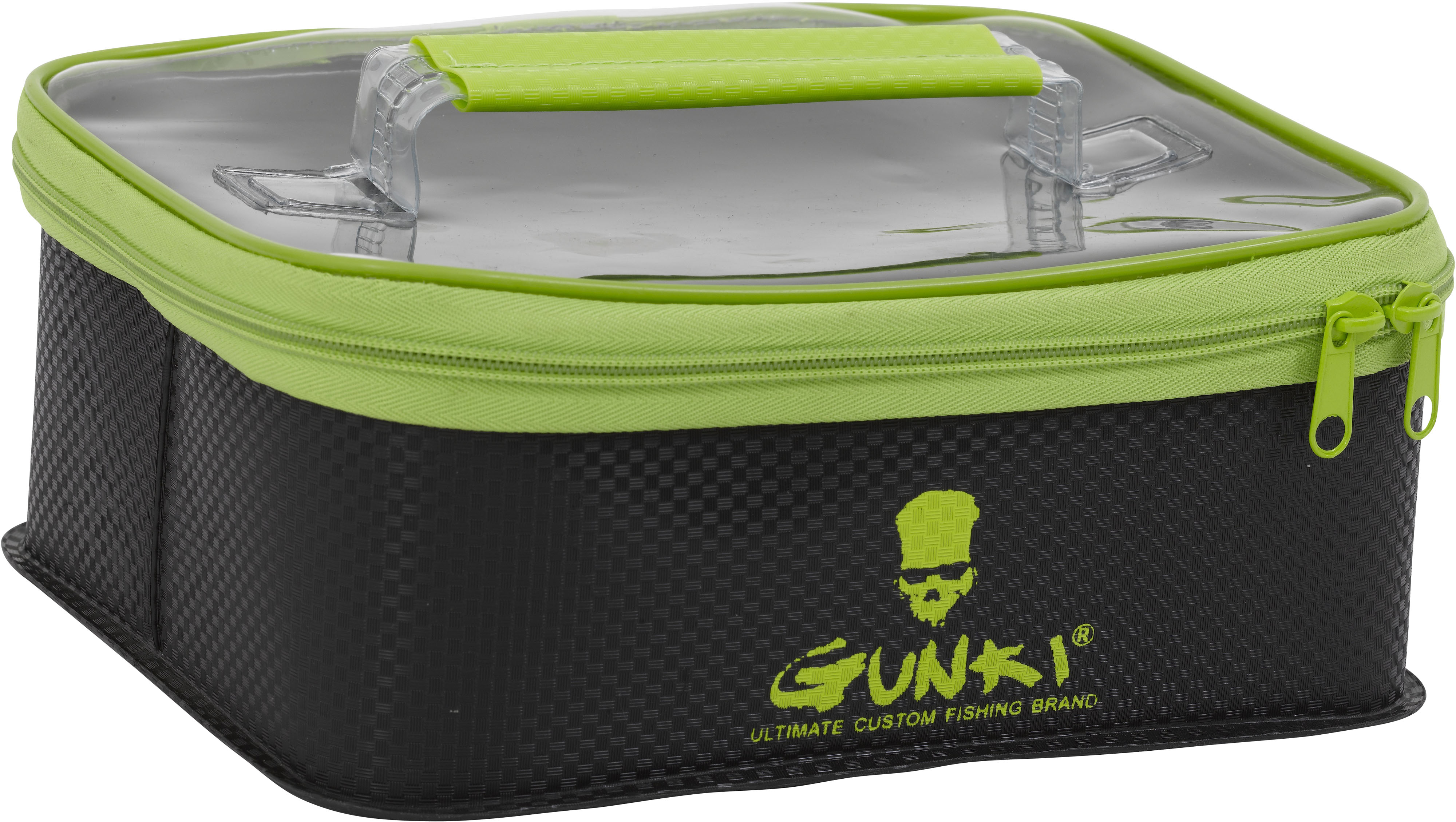 Gunki Safe vattentät väska medium [24 x 14 x 9 cm] svart/grön