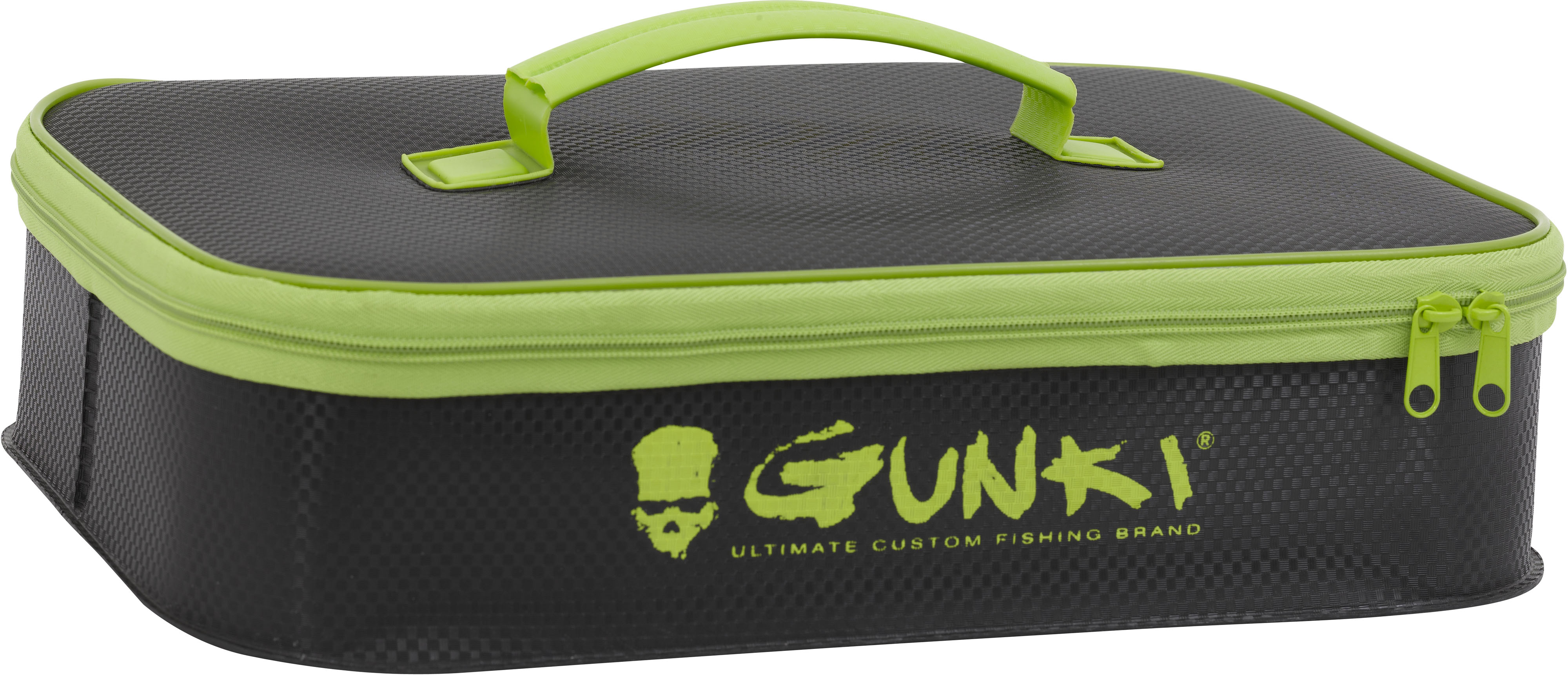 Gunki Safe vattentät väska large [36 x 25 x 8 cm] svart/grön