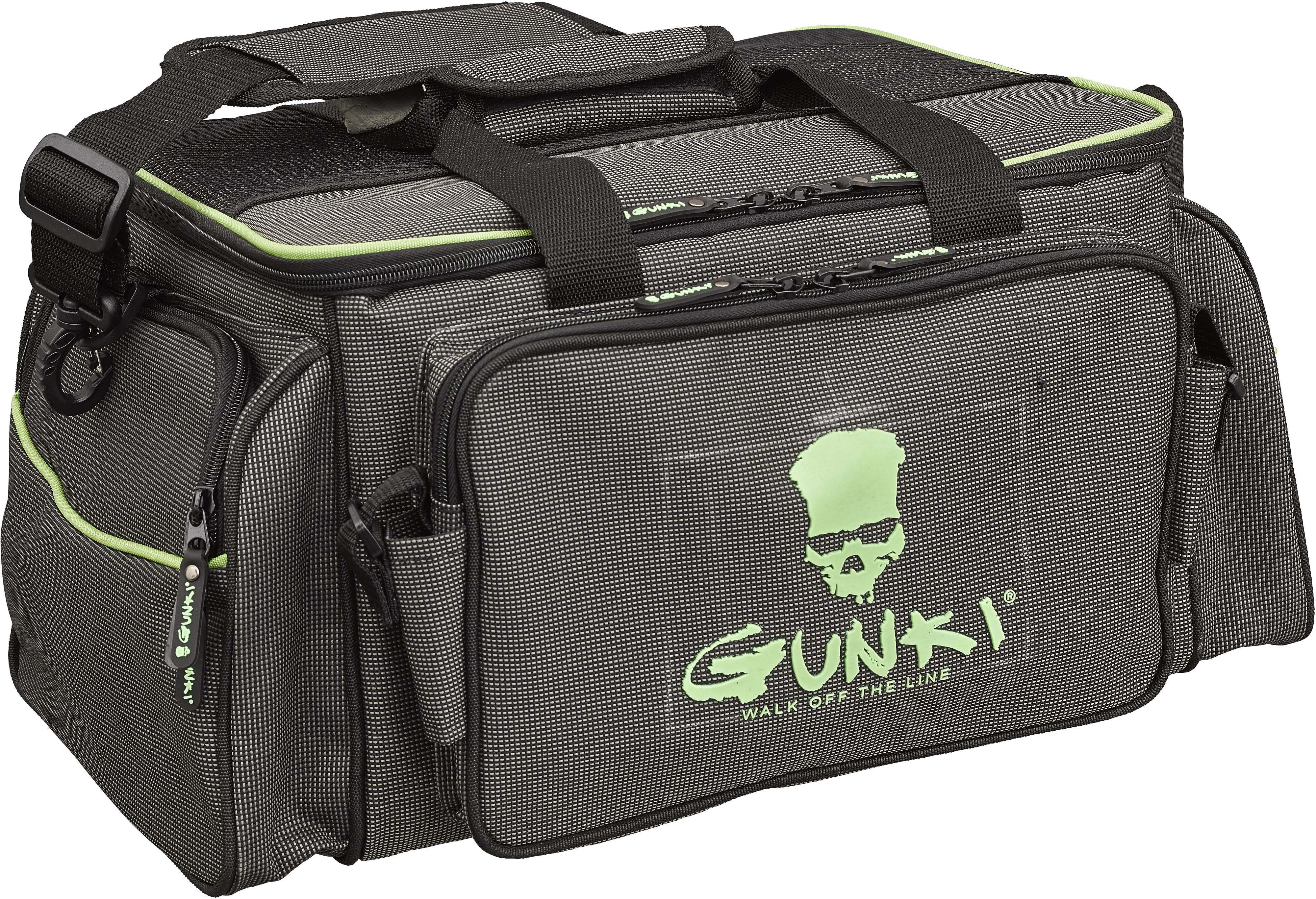 Gunki Iron-T Up-Pike Pro betesväska [36 x 30 x 25 cm] svart/grön