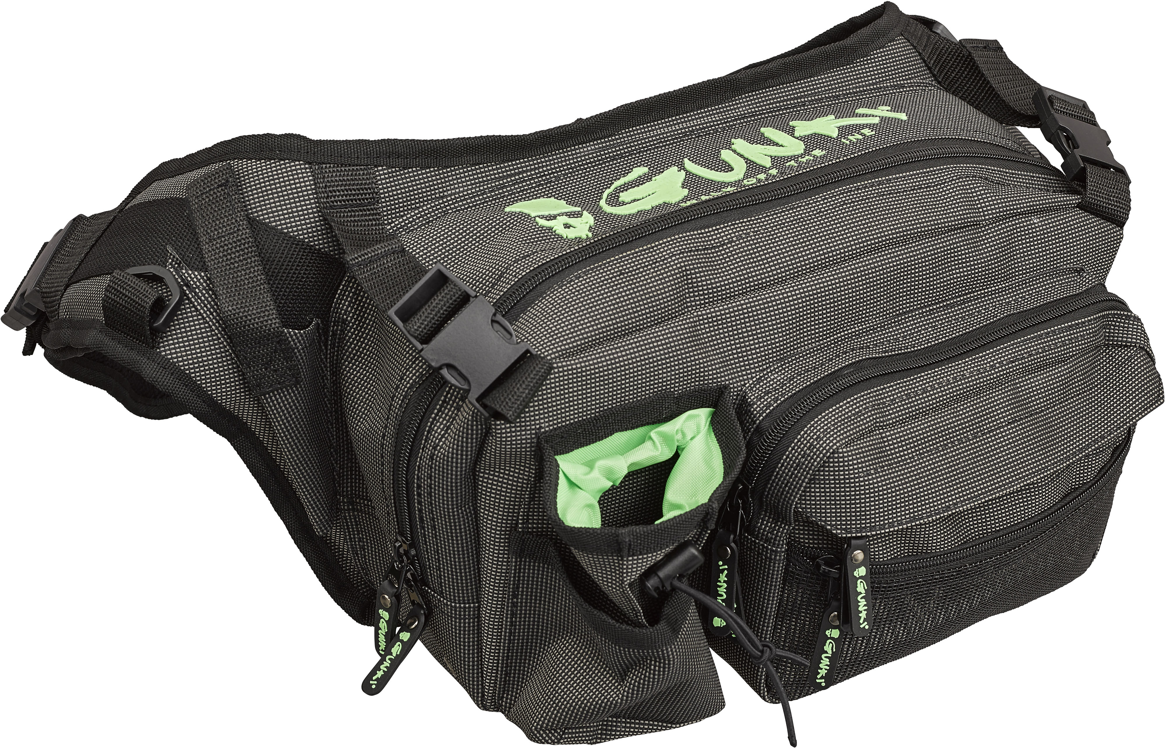 Gunki Iron-T Walk GM magväska [33 x 22 x 14 cm] svart/grön