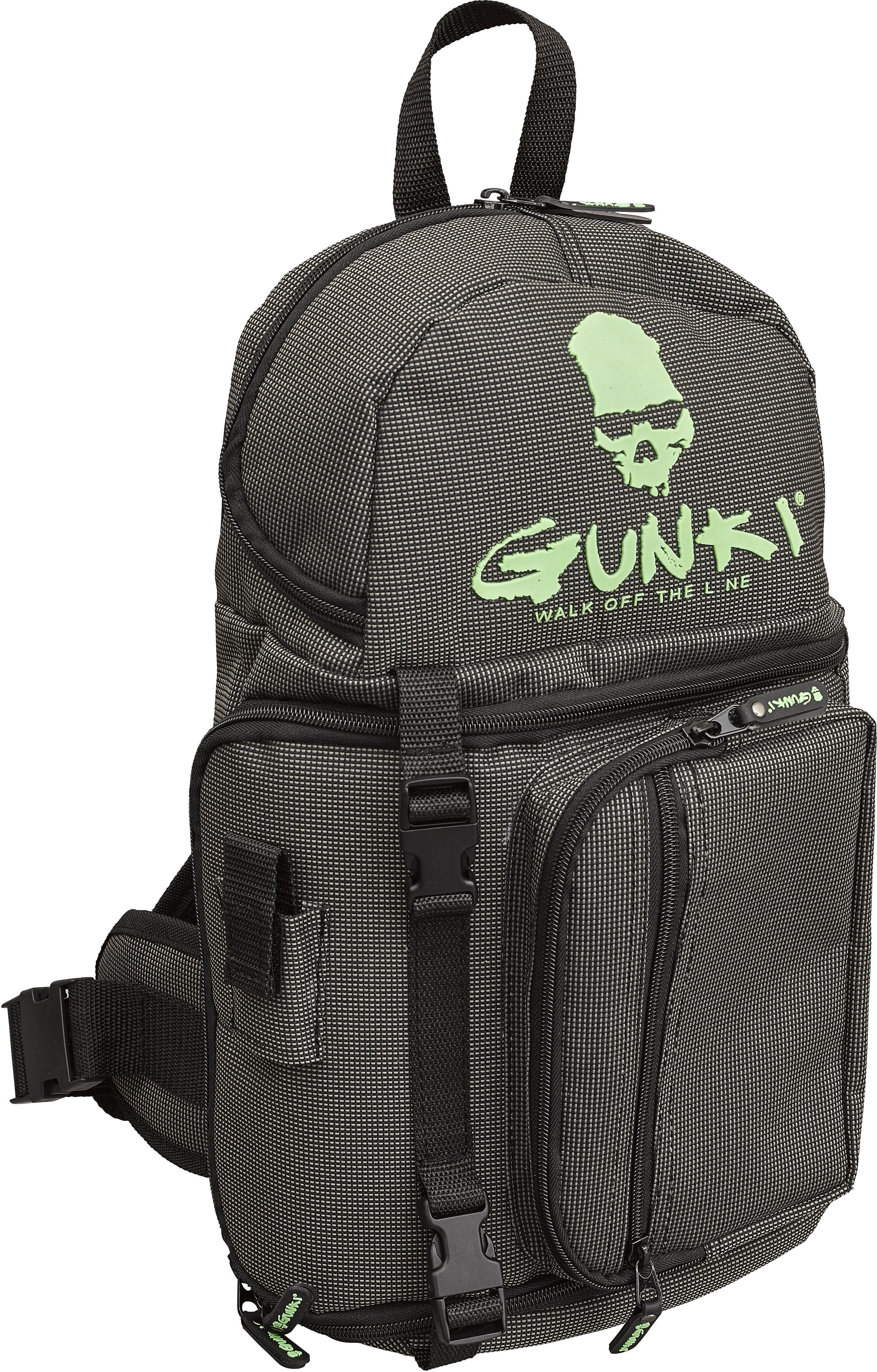 Gunki Iron-T Quick betesryggsäck [40 x 21 x 11 cm] svart/grön