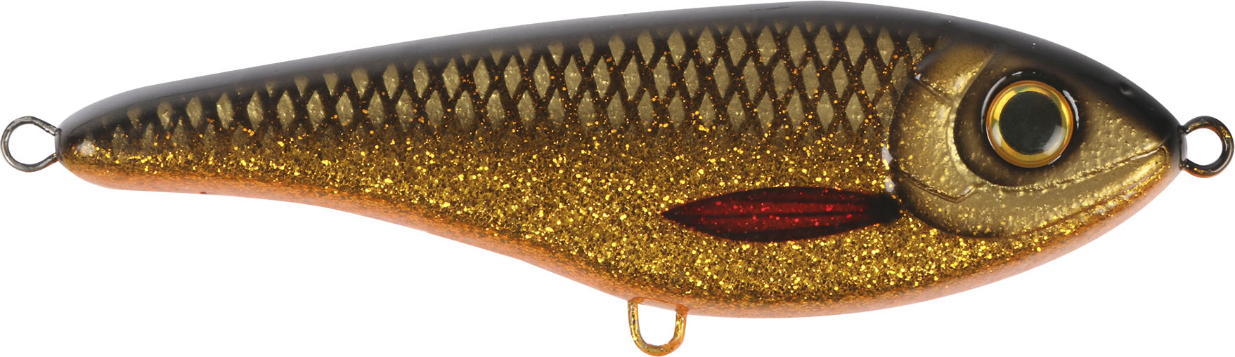 Strike Pro Buster Jerk Shallow 15 cm [66 g] SF golden roach 1-pack