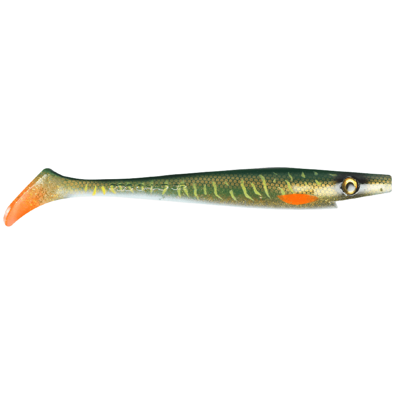 The Pig Giant Pig Shad 26 cm [130 g] green motoroil pike uv 1-pack