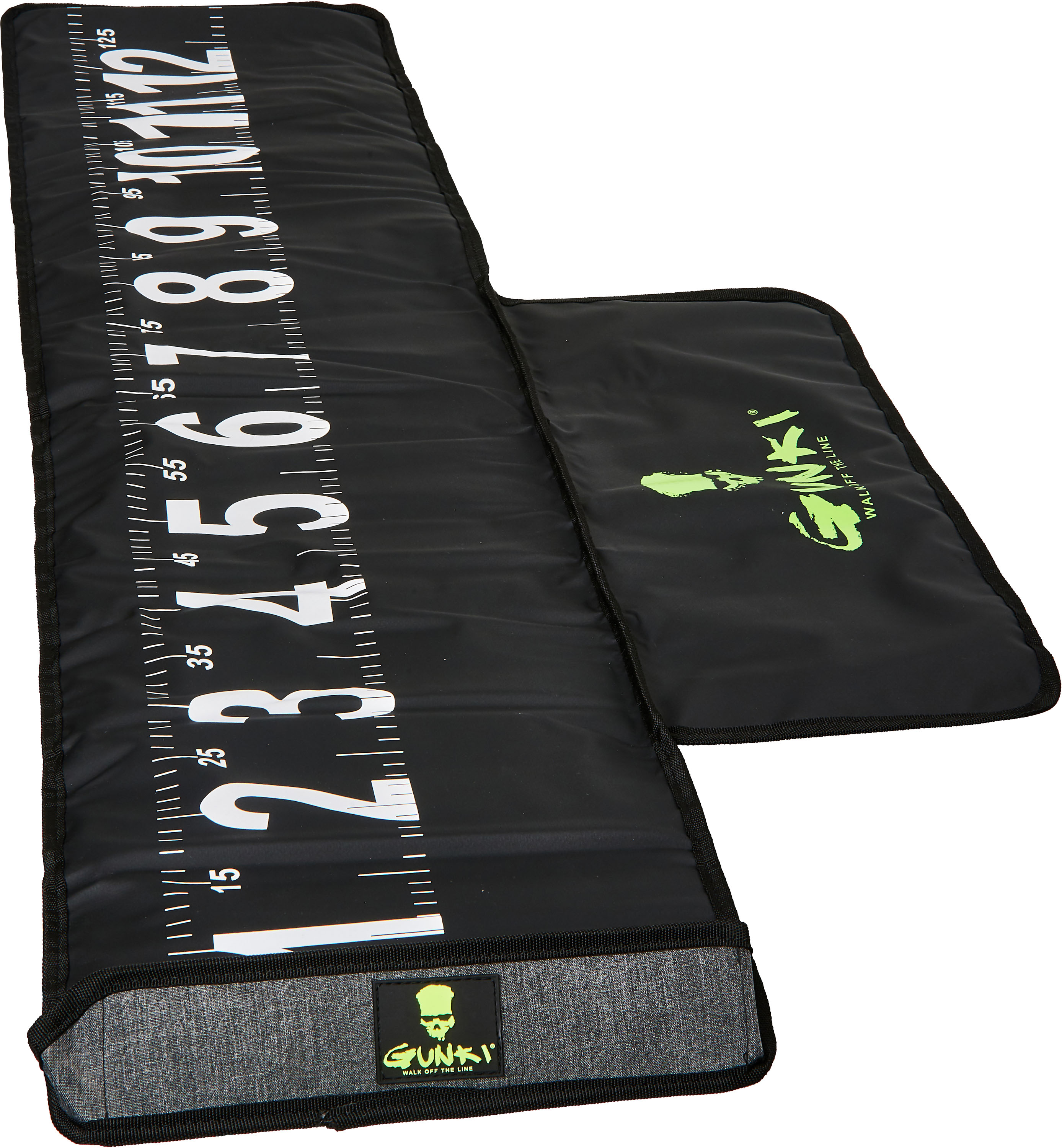 Gunki Power Game Specimen avkrokningsmatta [130 x 30 cm] svart