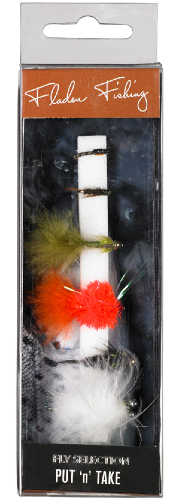 Fladen Fly Selection UK Put 'n' Take flugor 6-pack