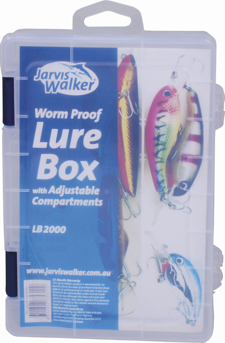 Jarvis Walker betesask LB2000 [20 x 13.5 x 4 cm] klar