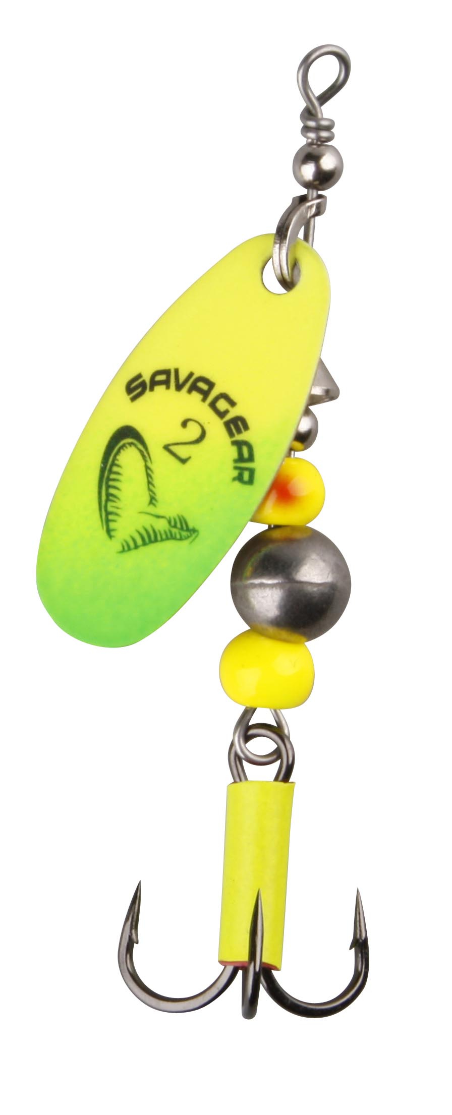 Savage Gear Caviar Spinner 4.5 cm [6 g] fluo gul/chartreuse 1-pack
