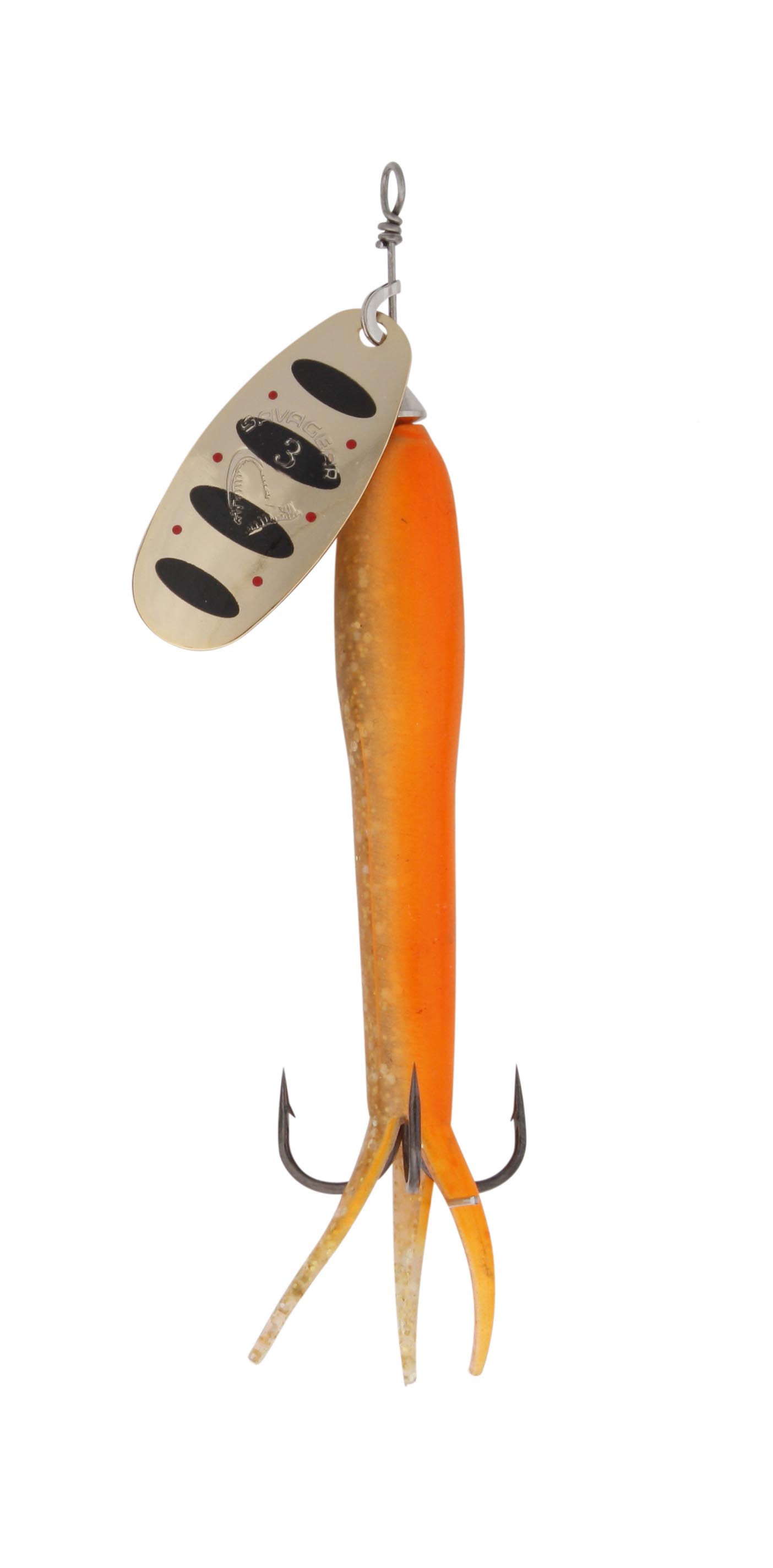 Savage Gear Flying Eel Spinner 11 cm [23 g] fluo orange gold 1-pack