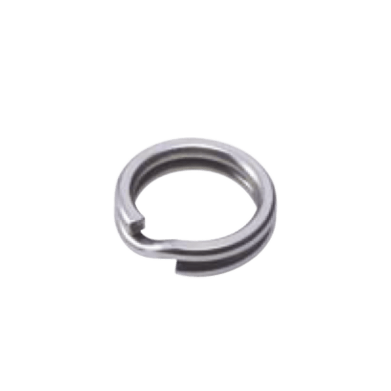 Owner Hyper Wire fjärderring i rostfritt stål [77 kg] stl. 9 silver 6-pack