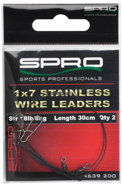 SPRO Predator vajertafs 1x7 12 kg 40 cm 2-pack