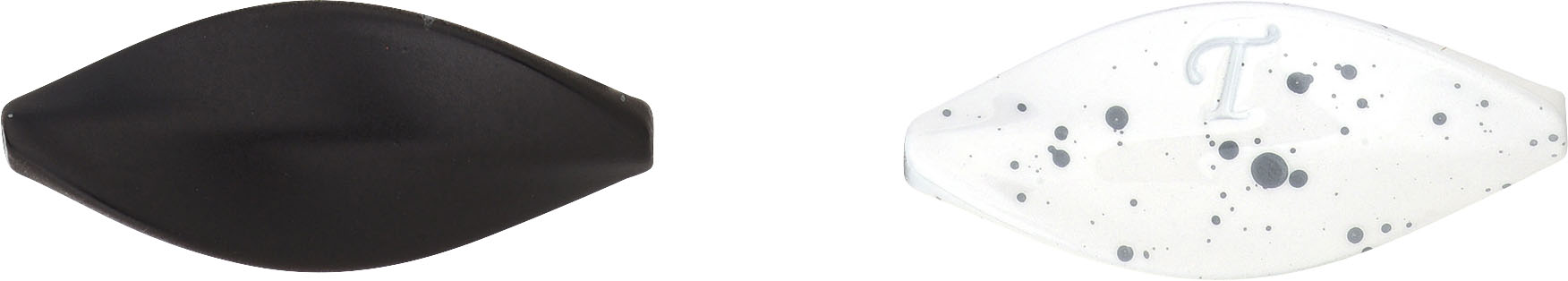 SPRO Incy Inline Spin Spoon [3 g] black n white 1-pack