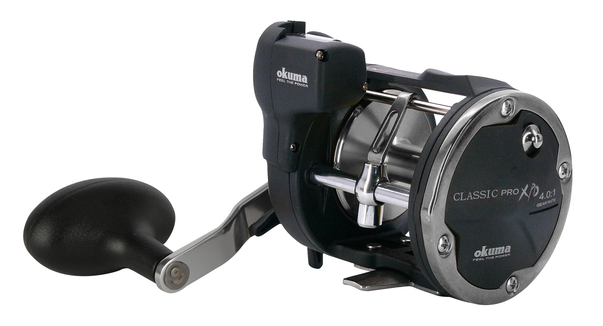 Okuma Classic Pro XPD-30Da Line Counter trollingrulle högervevad