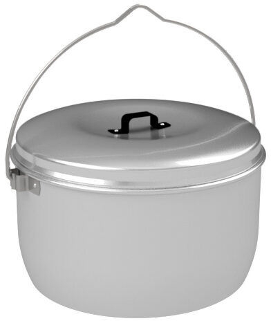 Trangia [125-4.5] lägerkittel i aluminium med lock och hänkel 4.5 liter