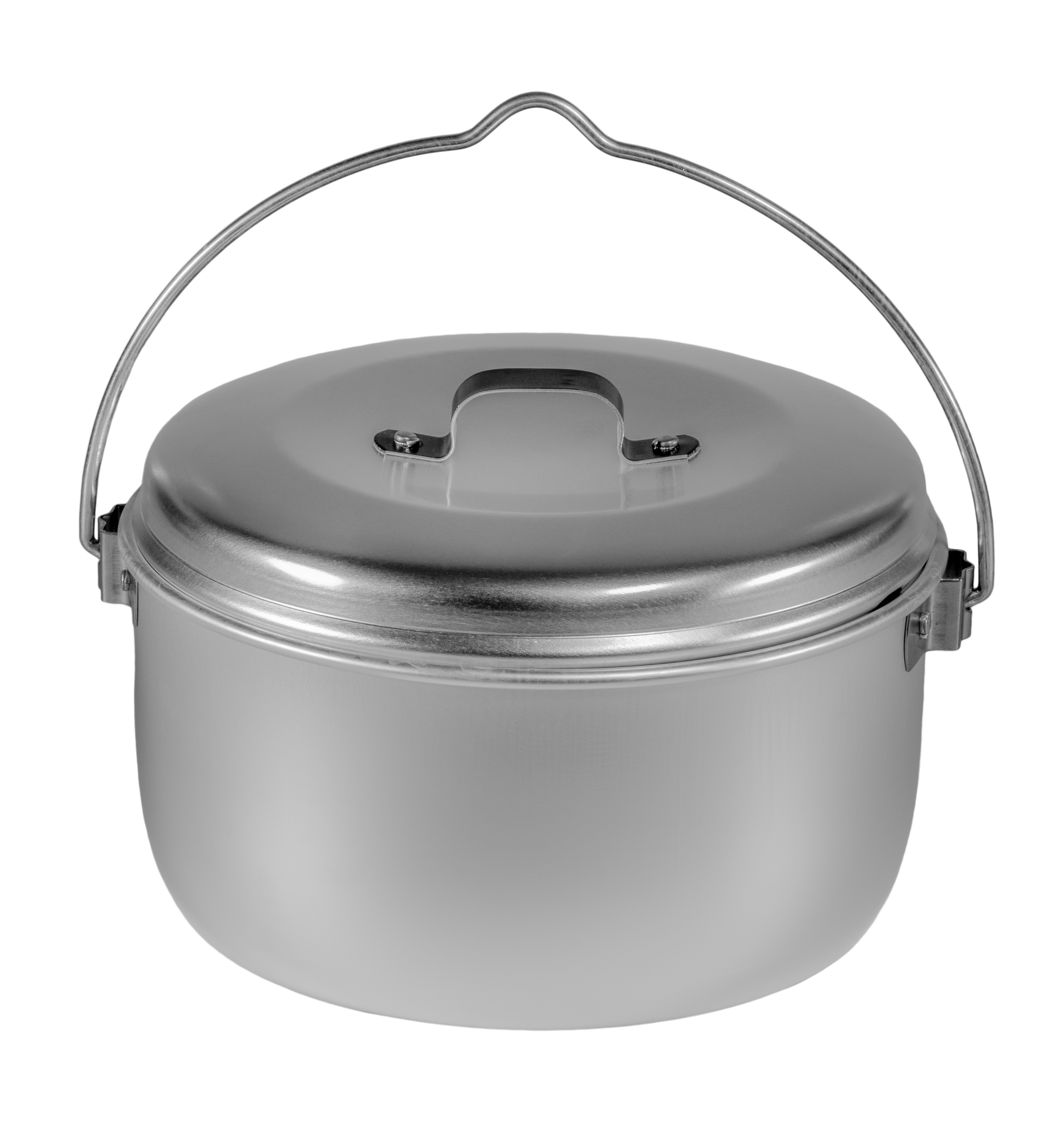 Trangia [125-2.5] lägerkittel i aluminium med lock och hänkel 2.5 liter