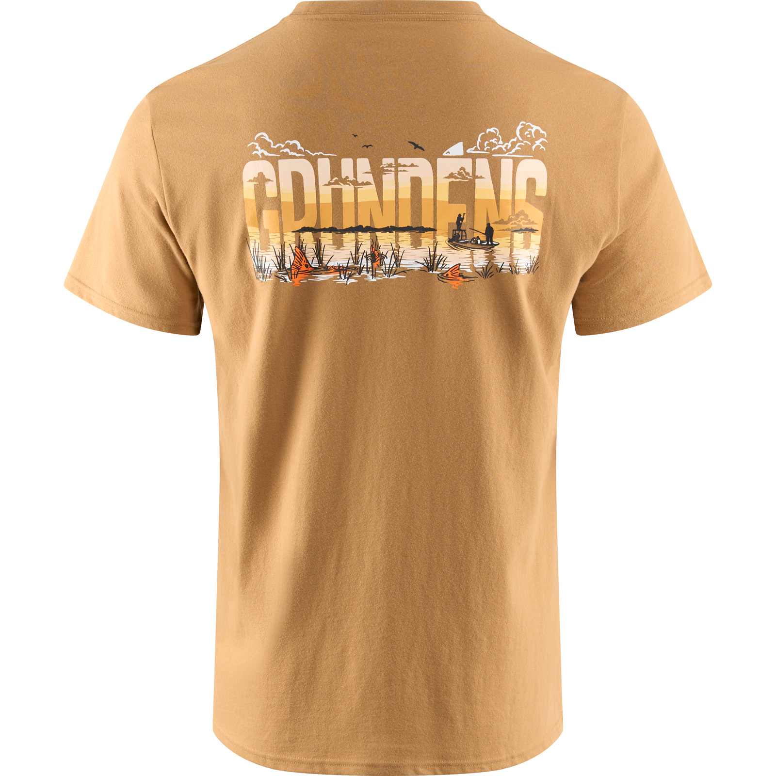 Grundéns Redfish Flats SS t-shirt whiskey x-large