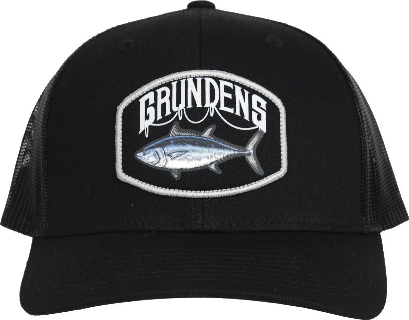 Grundéns Bluefin Trucker keps solid svart one-size
