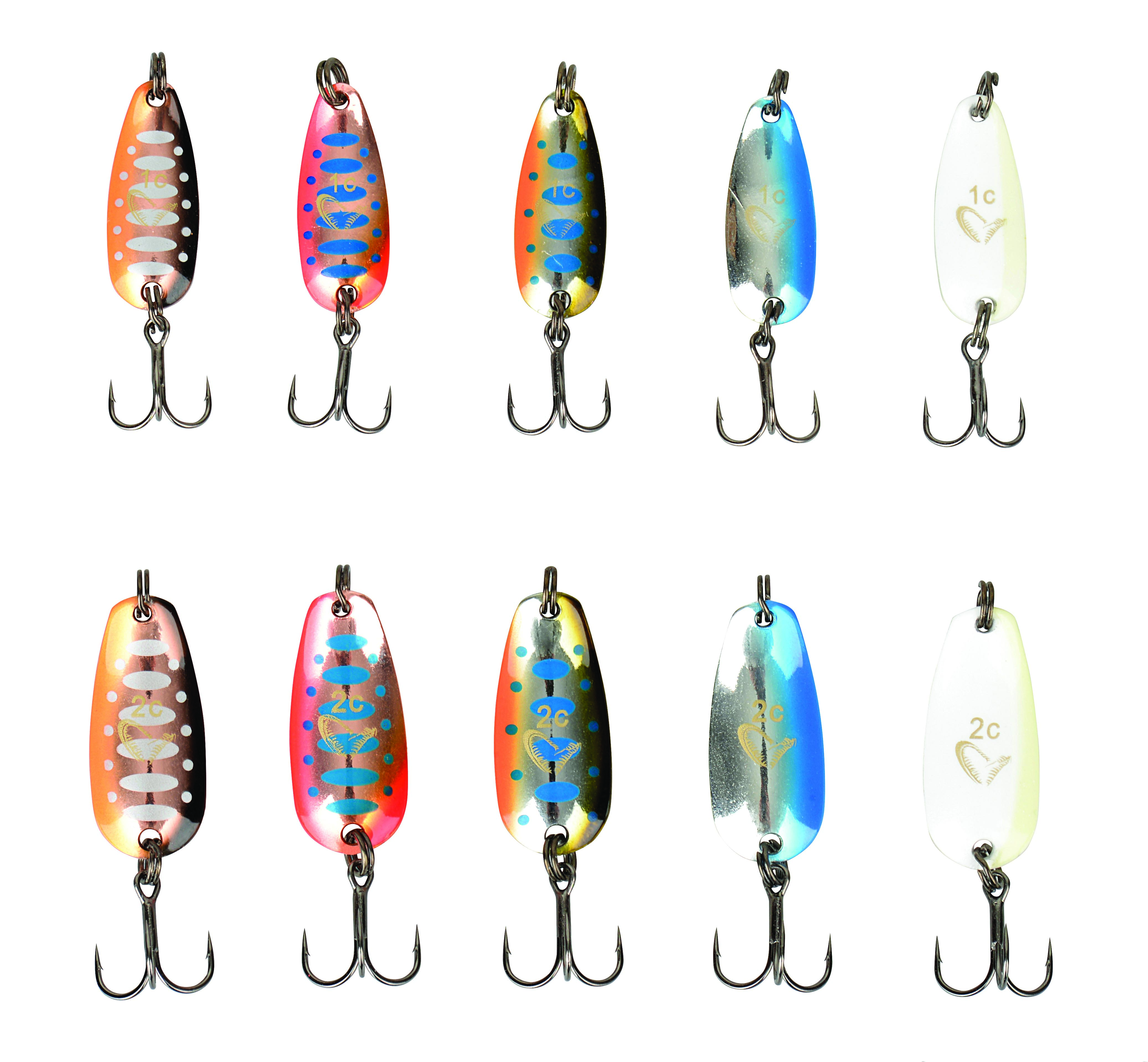 Savage Gear Nails Micro Spoon 2.4-2.8 cm [ 2.5-3.5 g] 10-pack