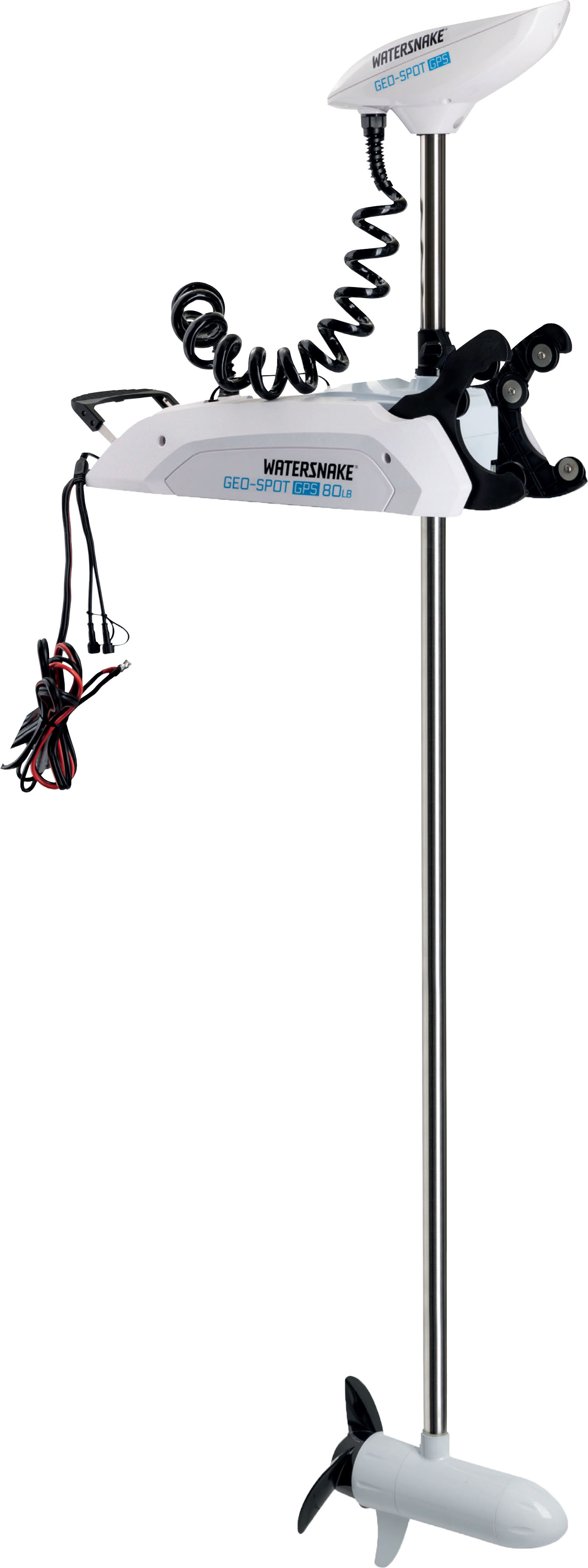 Watersnake Geo-Spot GPS frontmonterad elmotor för saltvatten 80 lb (36.3 kg) 167 cm