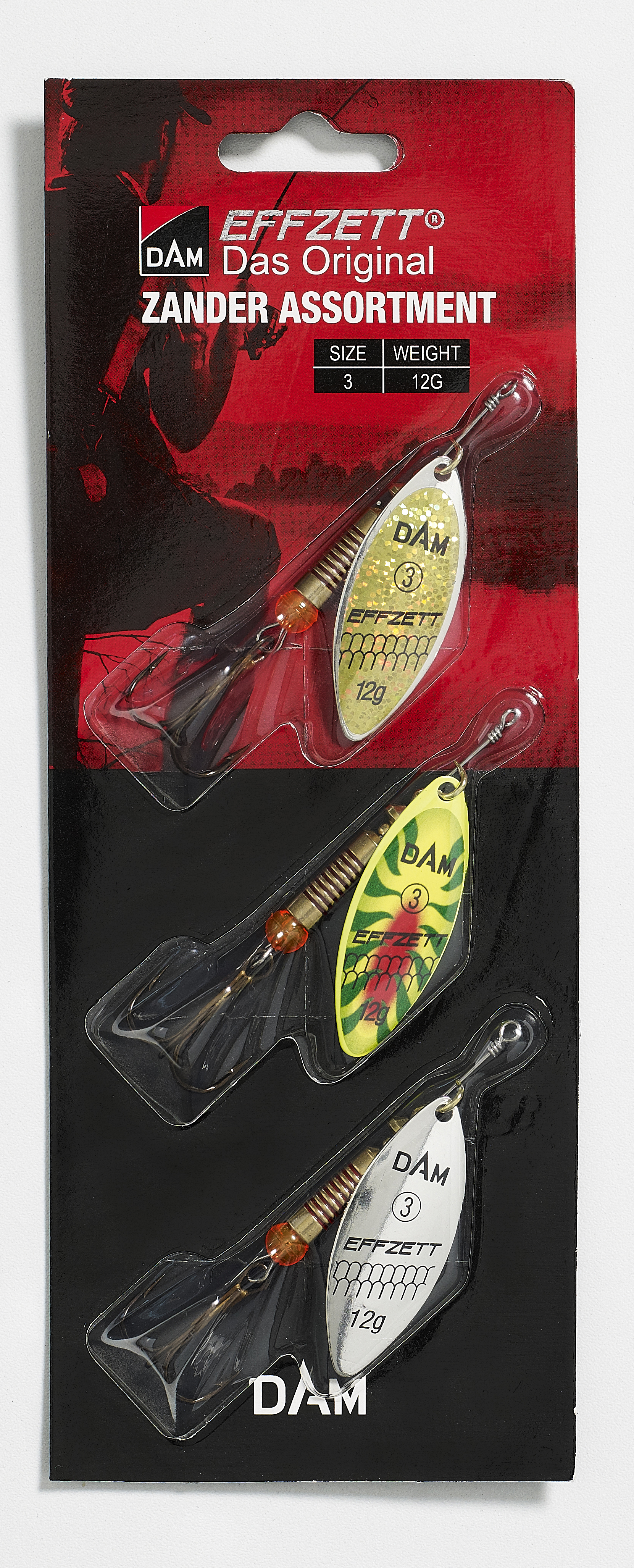 DAM Spinnerset #3 [6 g] trout mix 4-pack