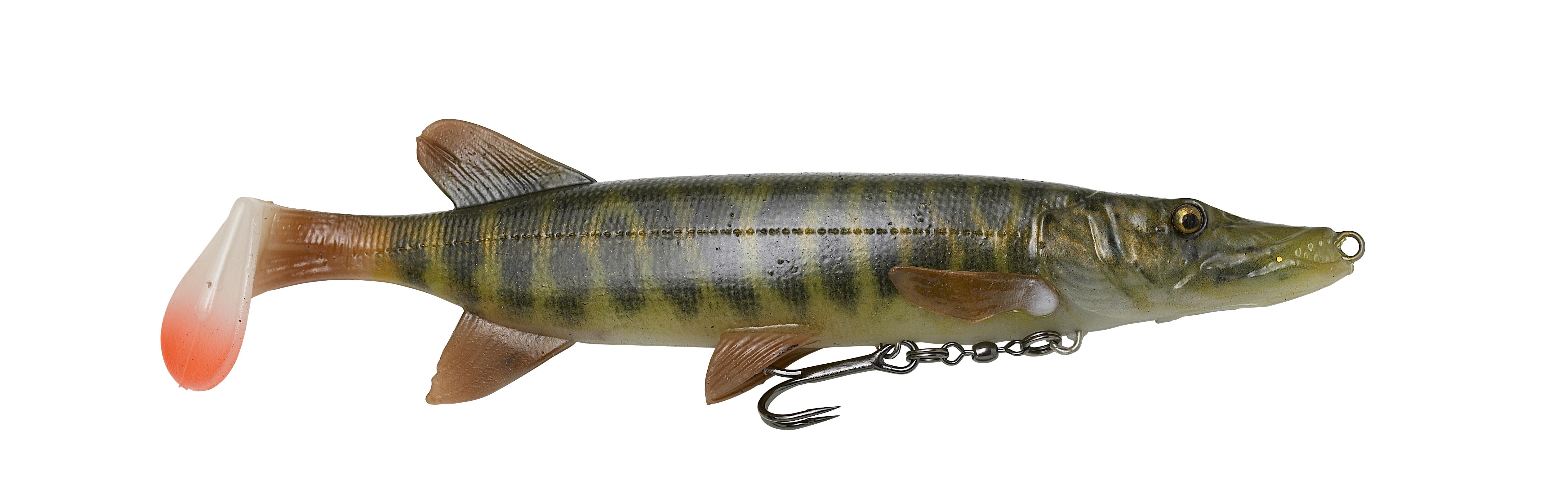 Savage Gear 4D Pike Shad 20 cm [65 g] SS striped pike 1-pack