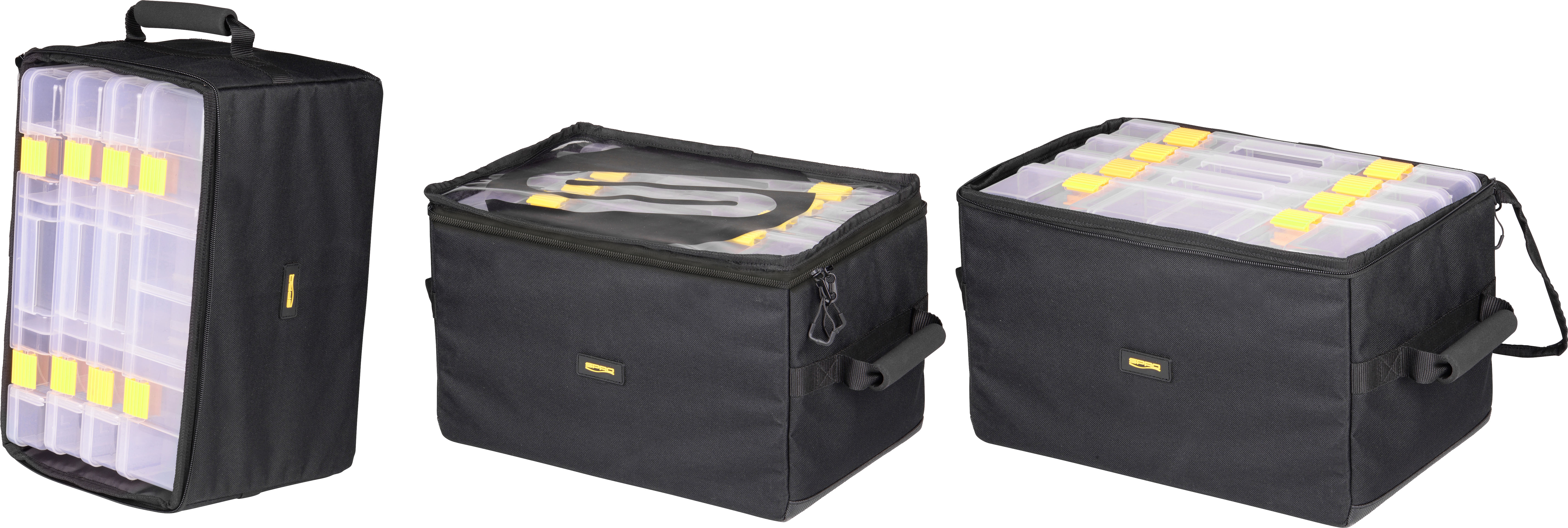 SPRO Tackle Box Bag 125 [37 x 24 x 23 cm] svart