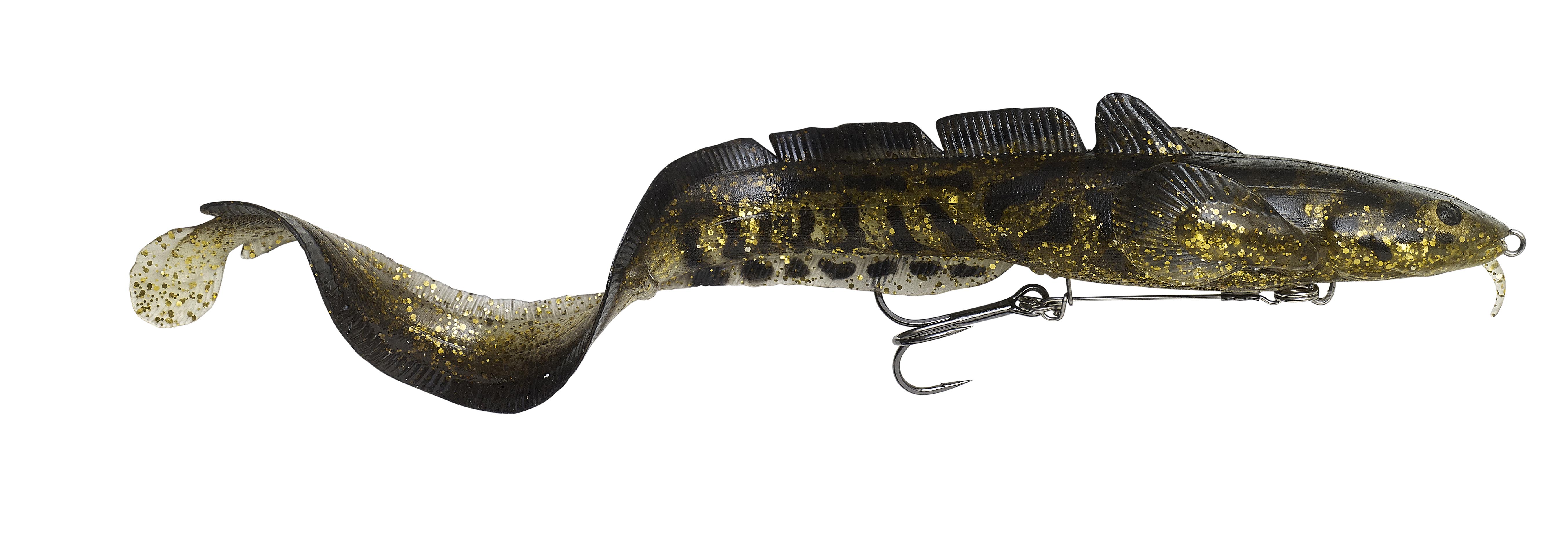 Savage Gear 3D Burbot Shallow 25 cm [70 g] SS gold burbot uv 1-pack