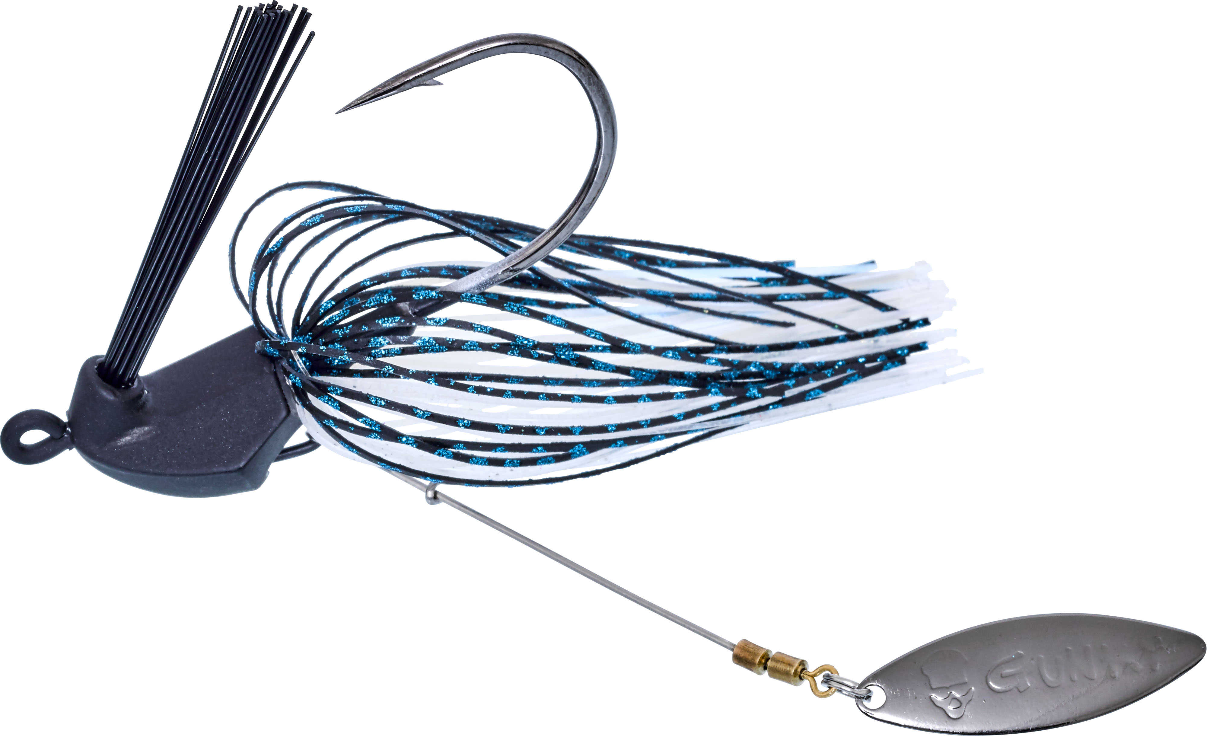 Gunki Hoverjig spinnerbait 10.5 cm [21 g] blue alive 1-pack