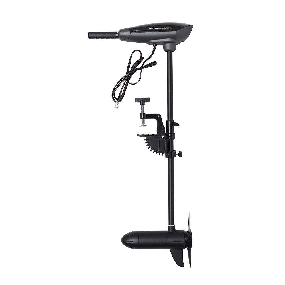 Savage Gear Thruster 12V aktermonterad elmotor för sötvatten 36 lb (16 kg) 104 cm