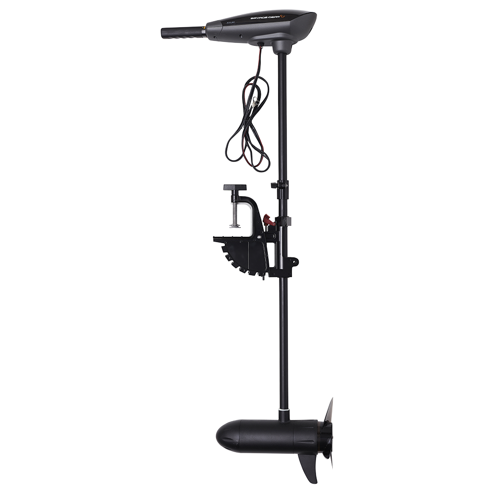 Savage Gear Thruster 12V aktermonterad elmotor för sötvatten 55 lb (25 kg) 133 cm
