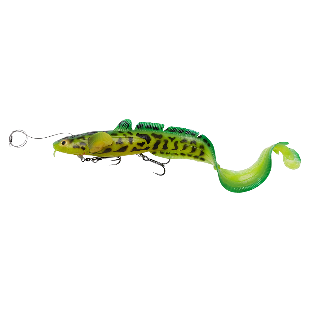 Savage Gear 3D Line Thru Burbot 50 cm [435 g] FS firetiger 1-pack