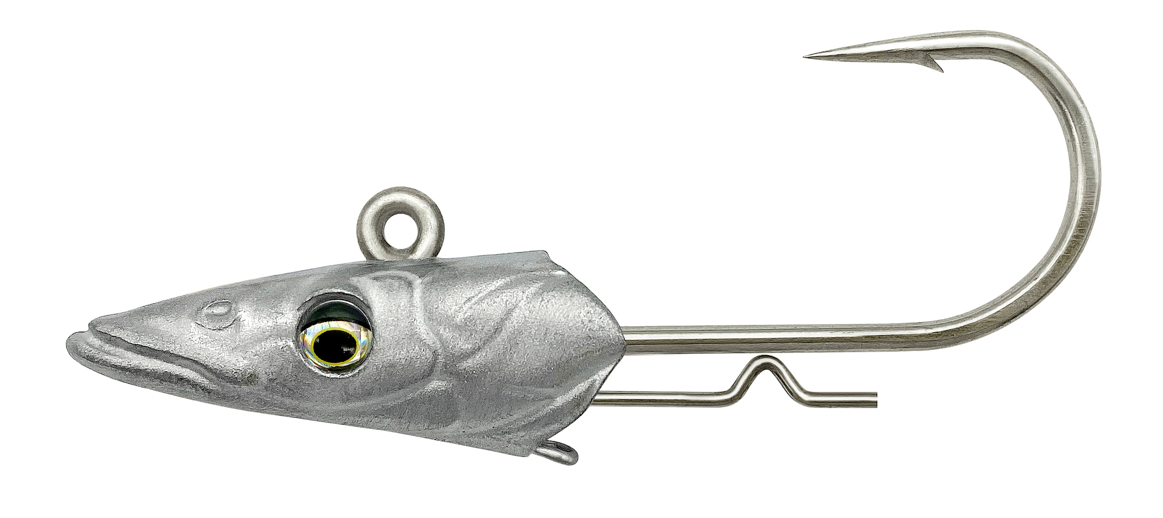 Savage Gear Sandeel V2 jiggskalle 31 g med 5/0 krok neutral 3-pack