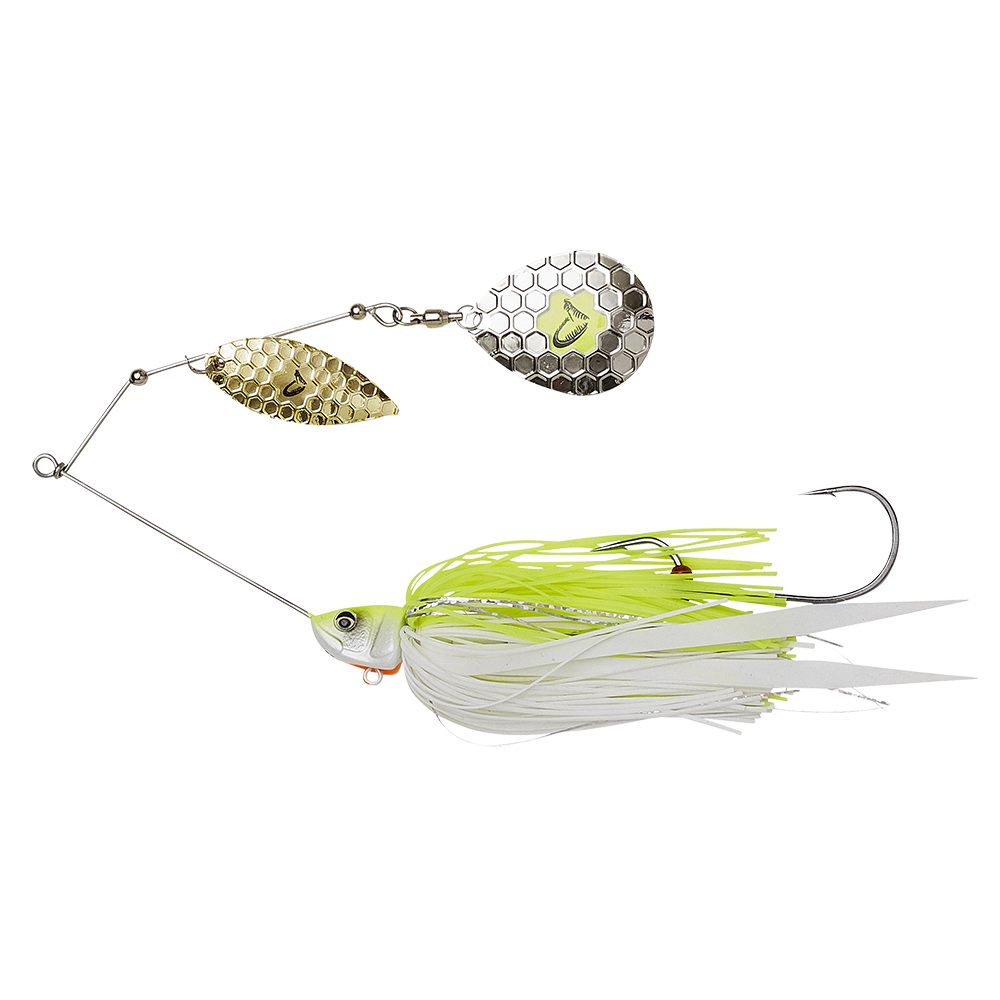 Savage Gear Da'Bush spinnerbait 21 cm [55 g] yellow white silver 1-pack