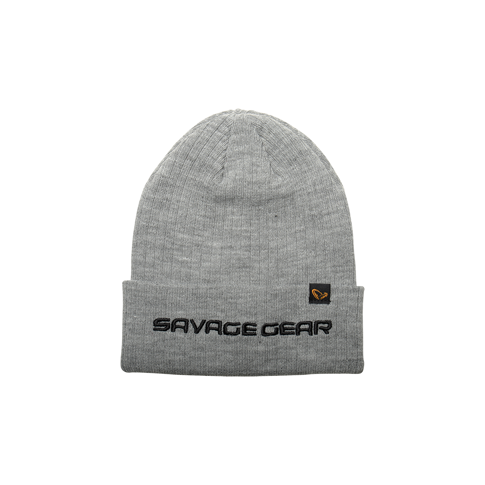 Savage Gear Fold-Up beanie ljusgrå one-size