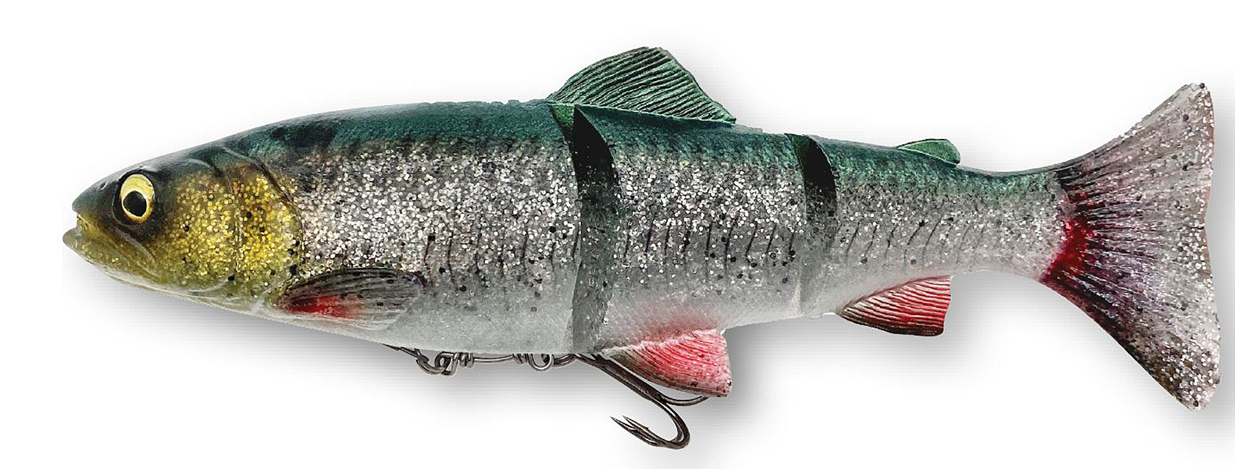 Savage Gear 4D Line Thru Trout 15 cm [35 g] green silver 1-pack