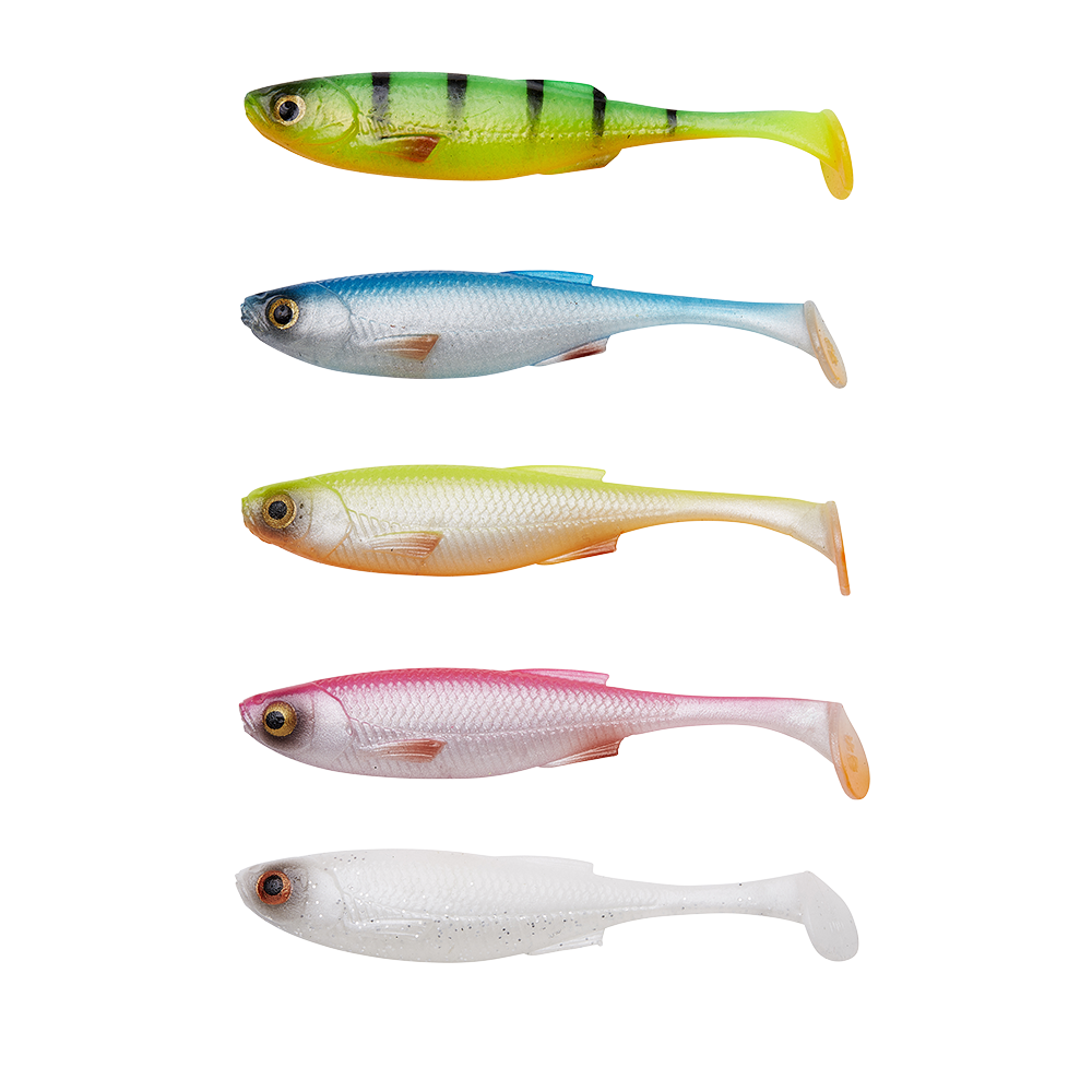Savage Gear Craft Shad 8.8 cm [4.6 g] dark water mix 5-pack
