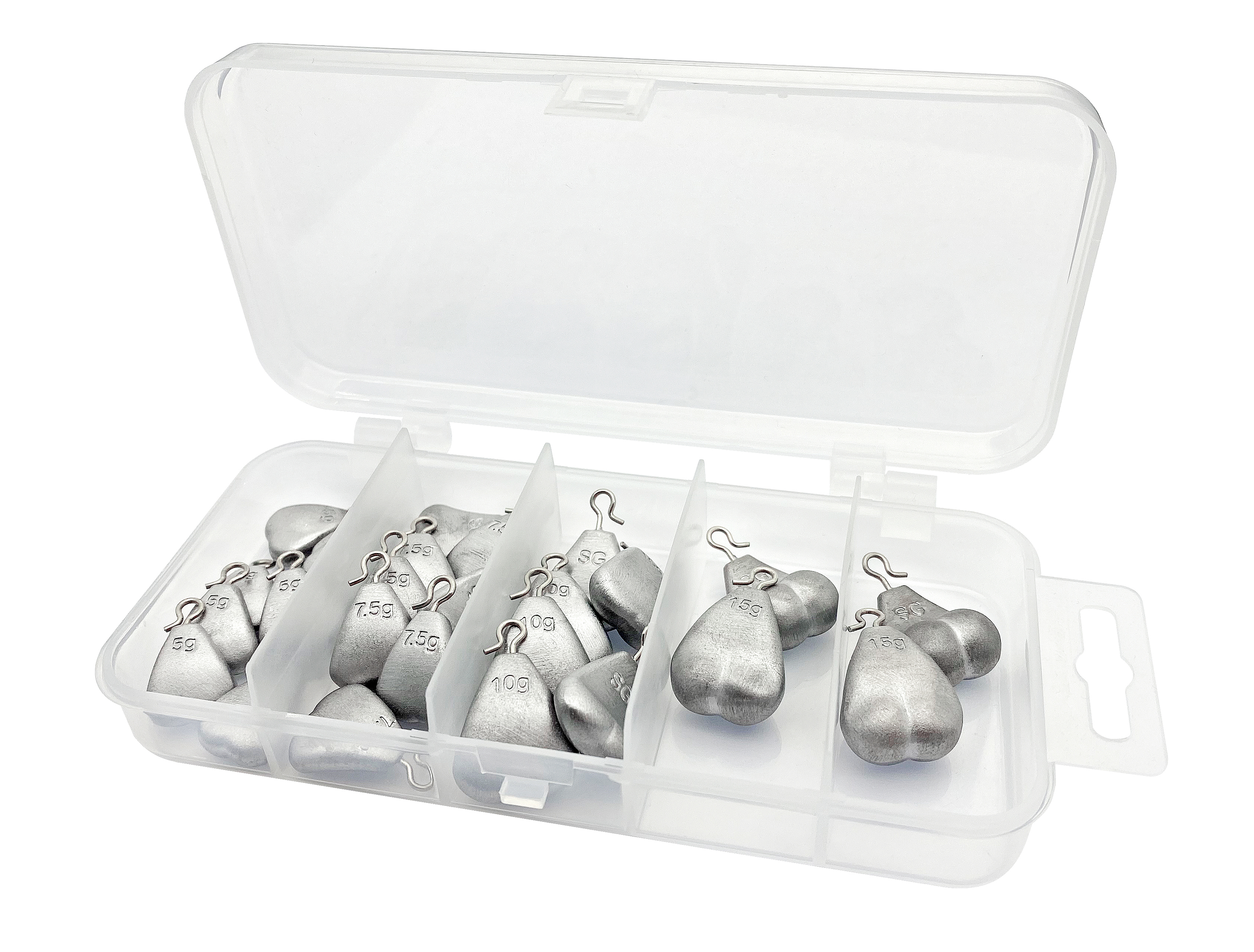 Savage Gear Balls Clip-On sänkeskit 5-15 g natural 26-pack