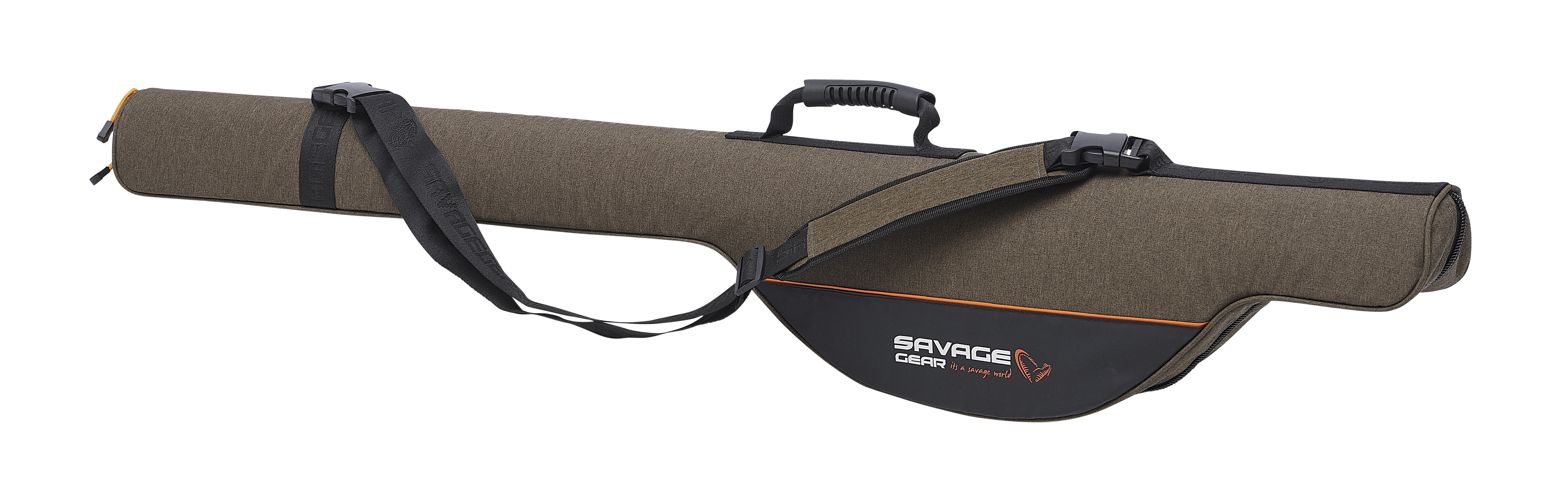 Savage Gear Twin spöväska 2-spön [120 cm] brun/svart