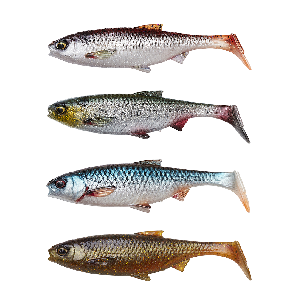 Savage Gear 3D River Roach 14 cm [28 g] clear water mix 4-pack