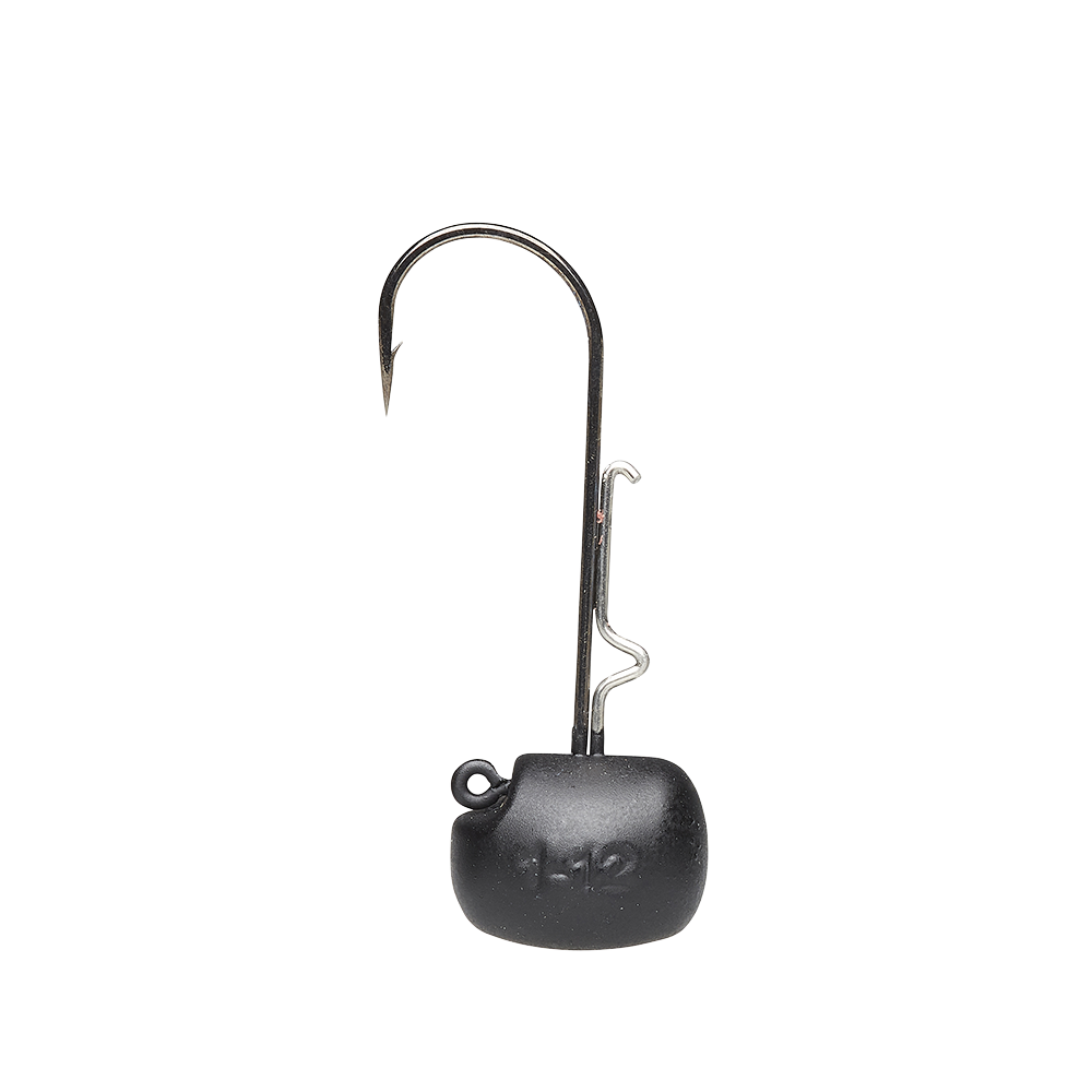 Savage Gear Ned jiggskalle 7 g med 2/0 krok mattsvart 3-pack