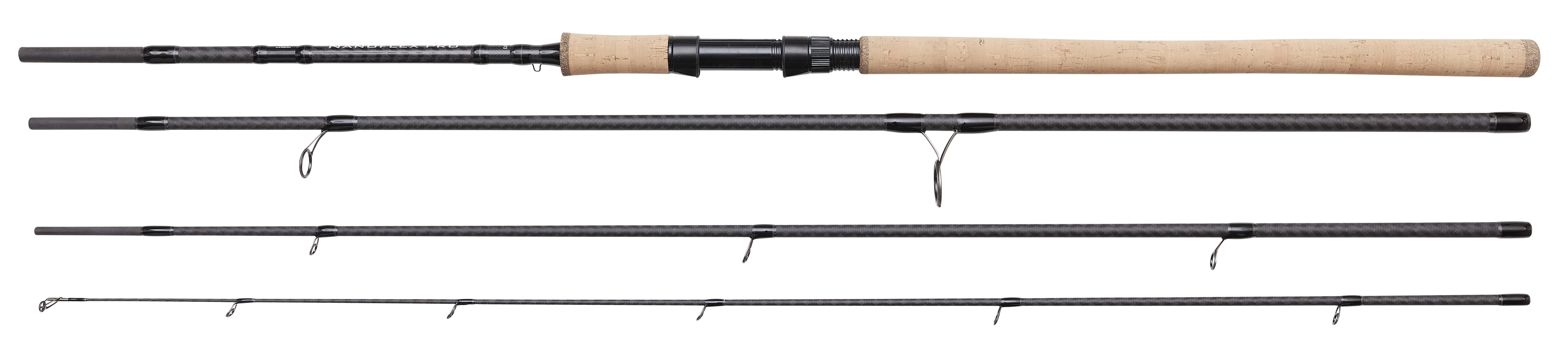 DAM Nanoflex Pro+ Salmon Stick haspelspö 4-delat 12'8" 15-55 g