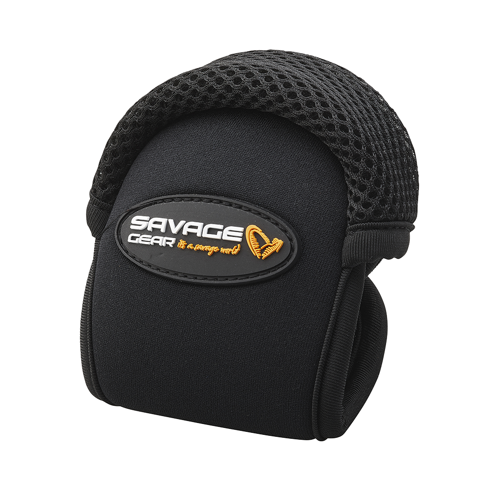 Savage Gear Neoprene lågprofilrullsfodral svart [100-300]