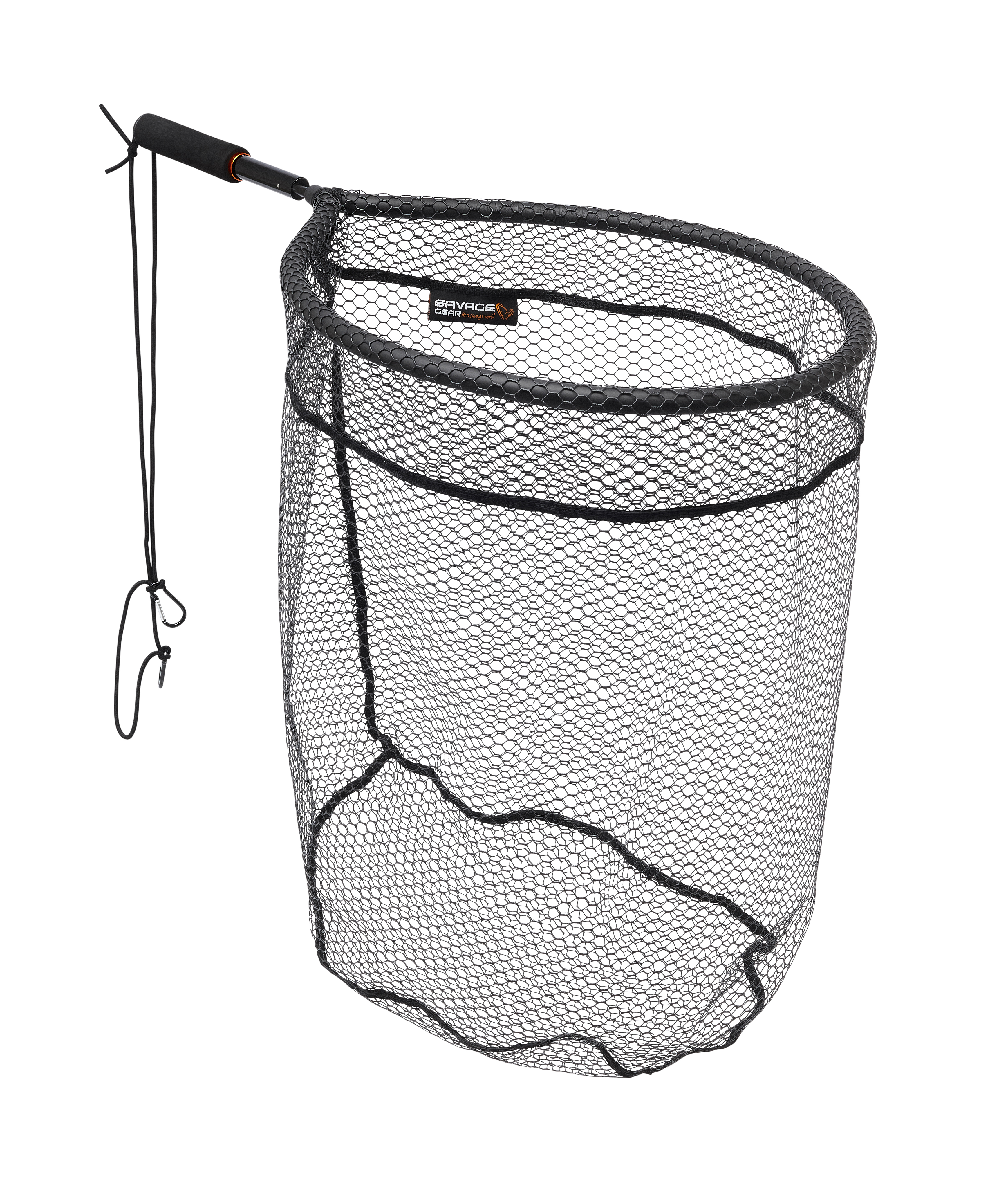 Savage Gear Pro Finezze flytande fiskehåv med 5 kg våg M [44 x 50 x 42 cm] 20 cm skaft