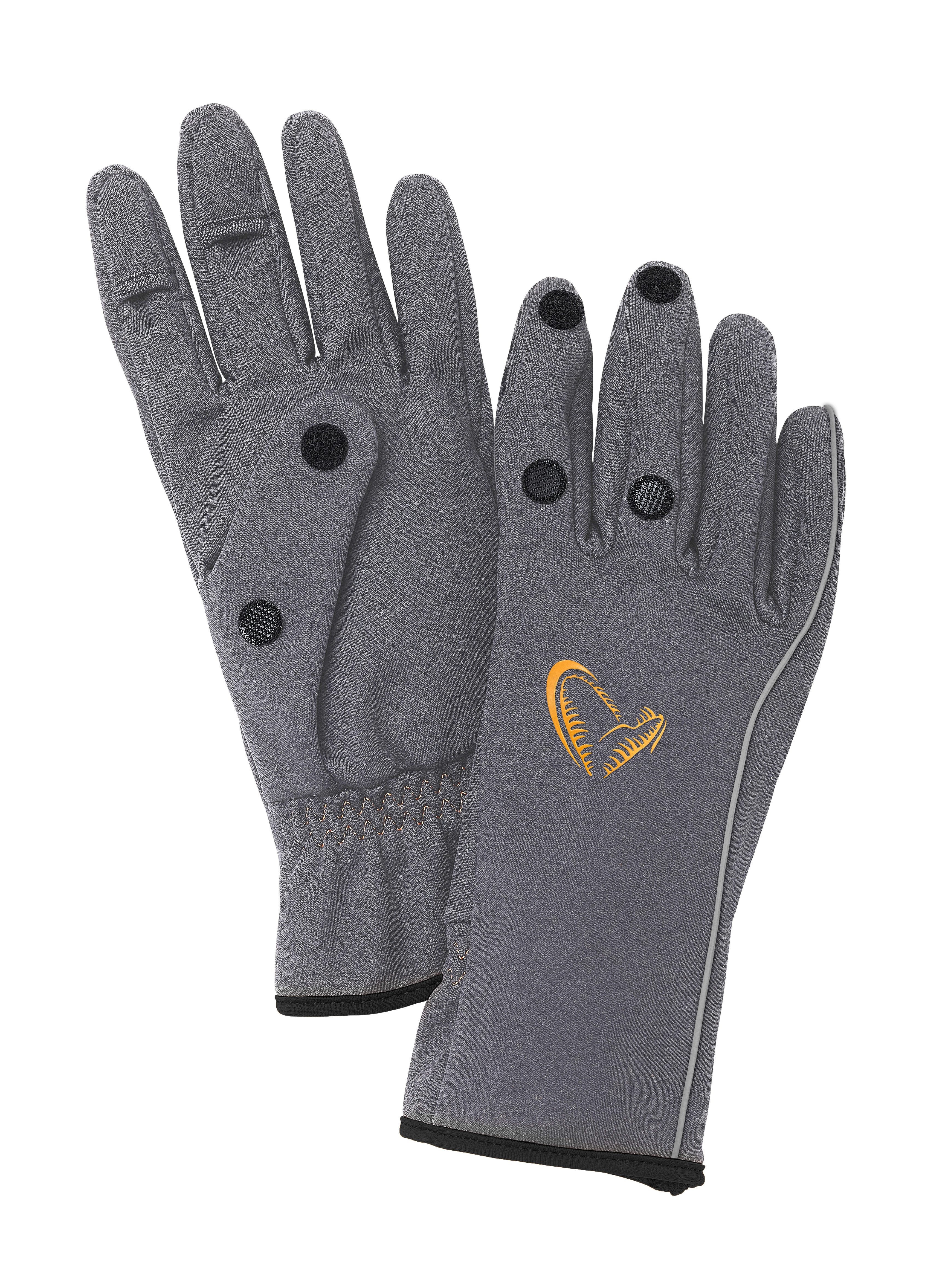Savage Gear Softshell handskar grå medium