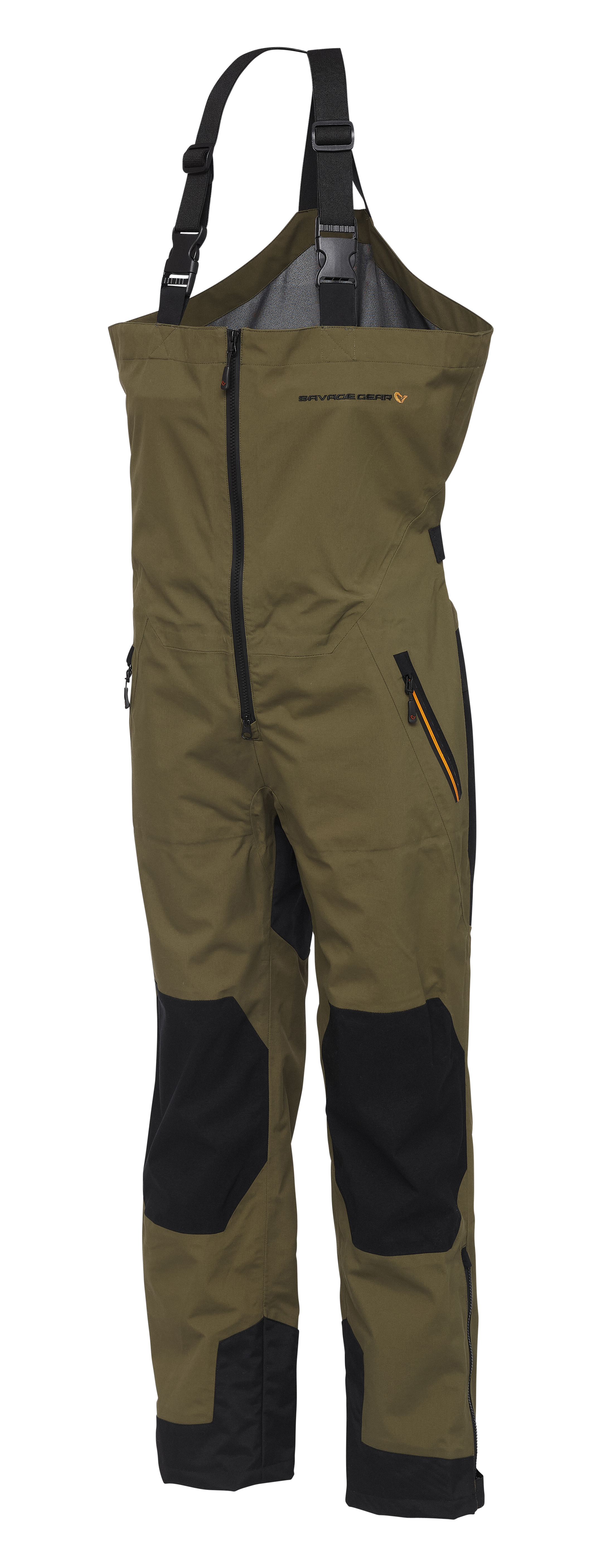 Savage Gear SG4 hängselbyxor olivgrön medium