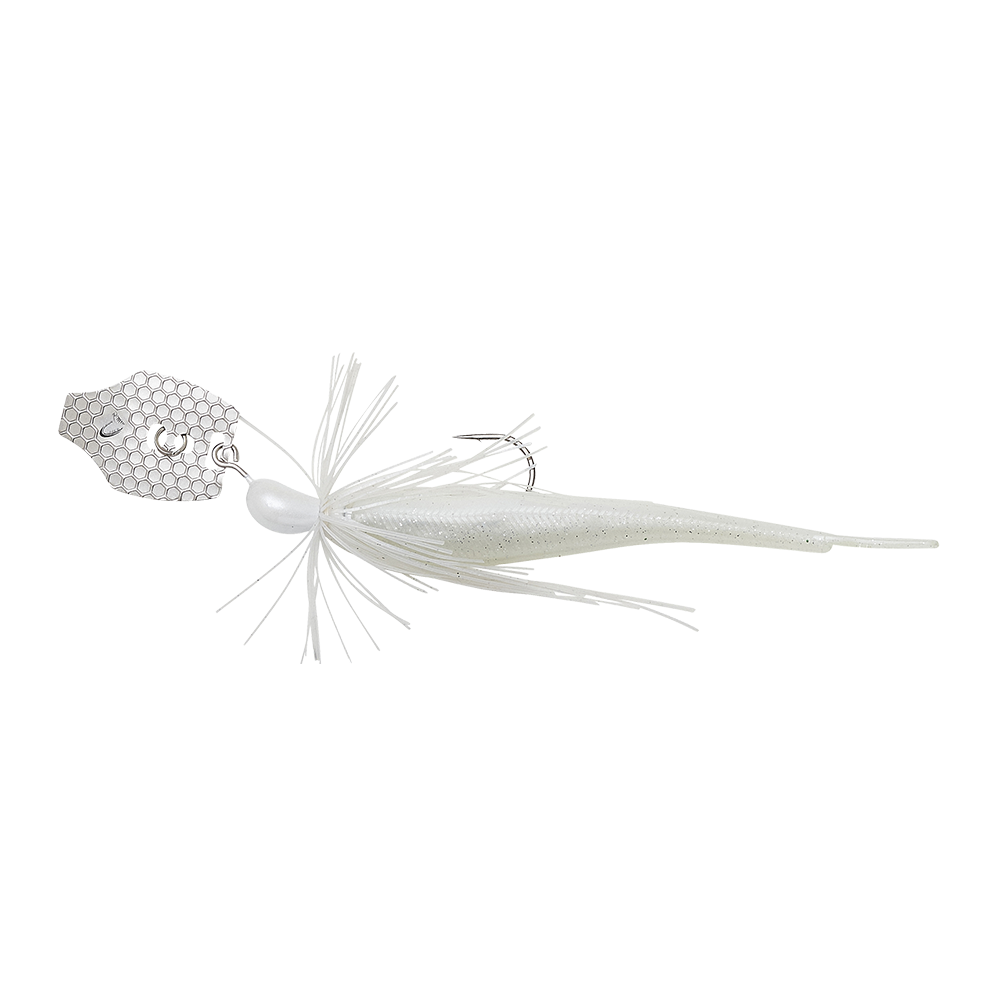 Savage Gear Crazy Swim Jig 10 cm [8.5 g] S white silver 1-pack