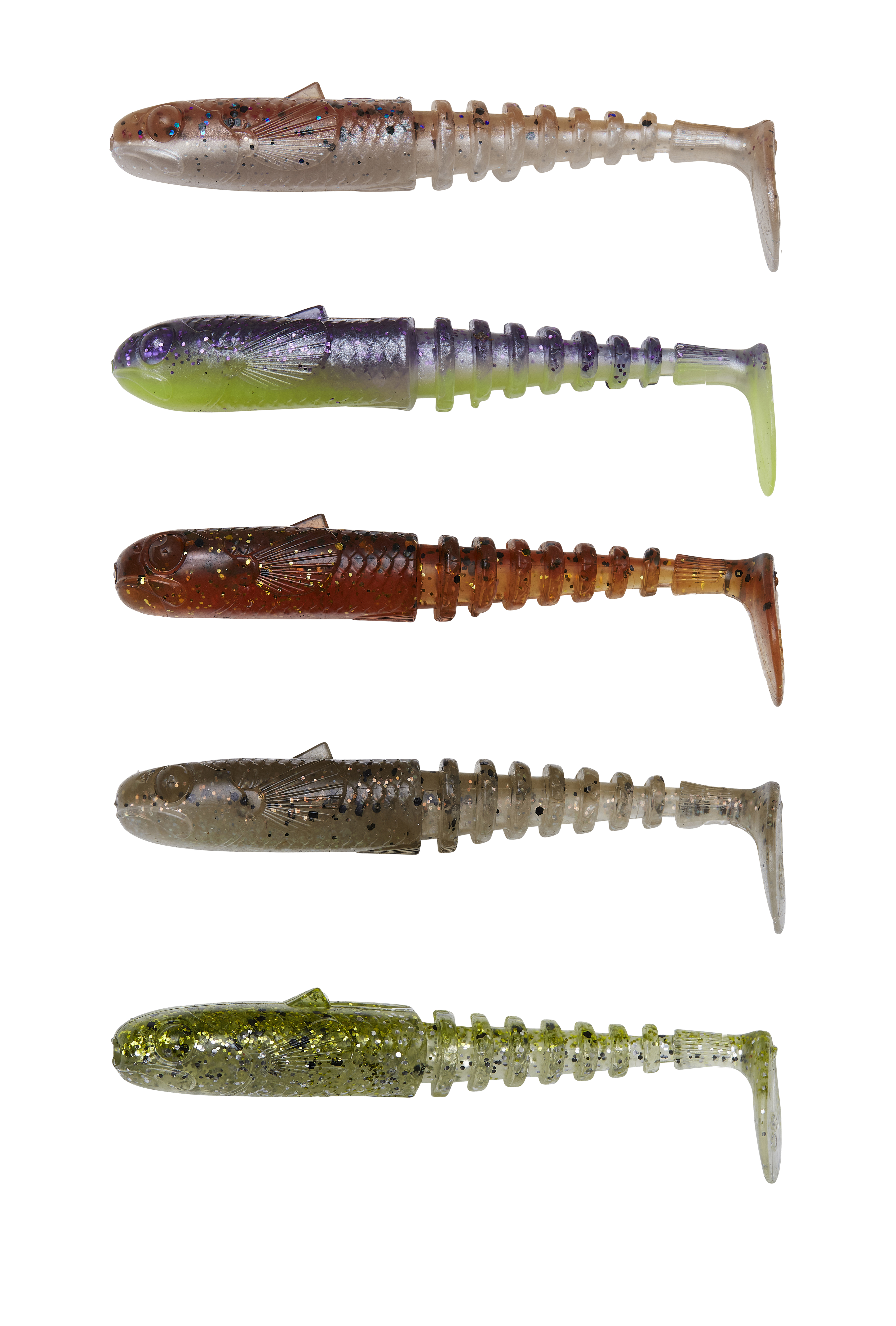 Savage Gear Gobster Shad 9 cm [9 g] clear water mix 5-pack