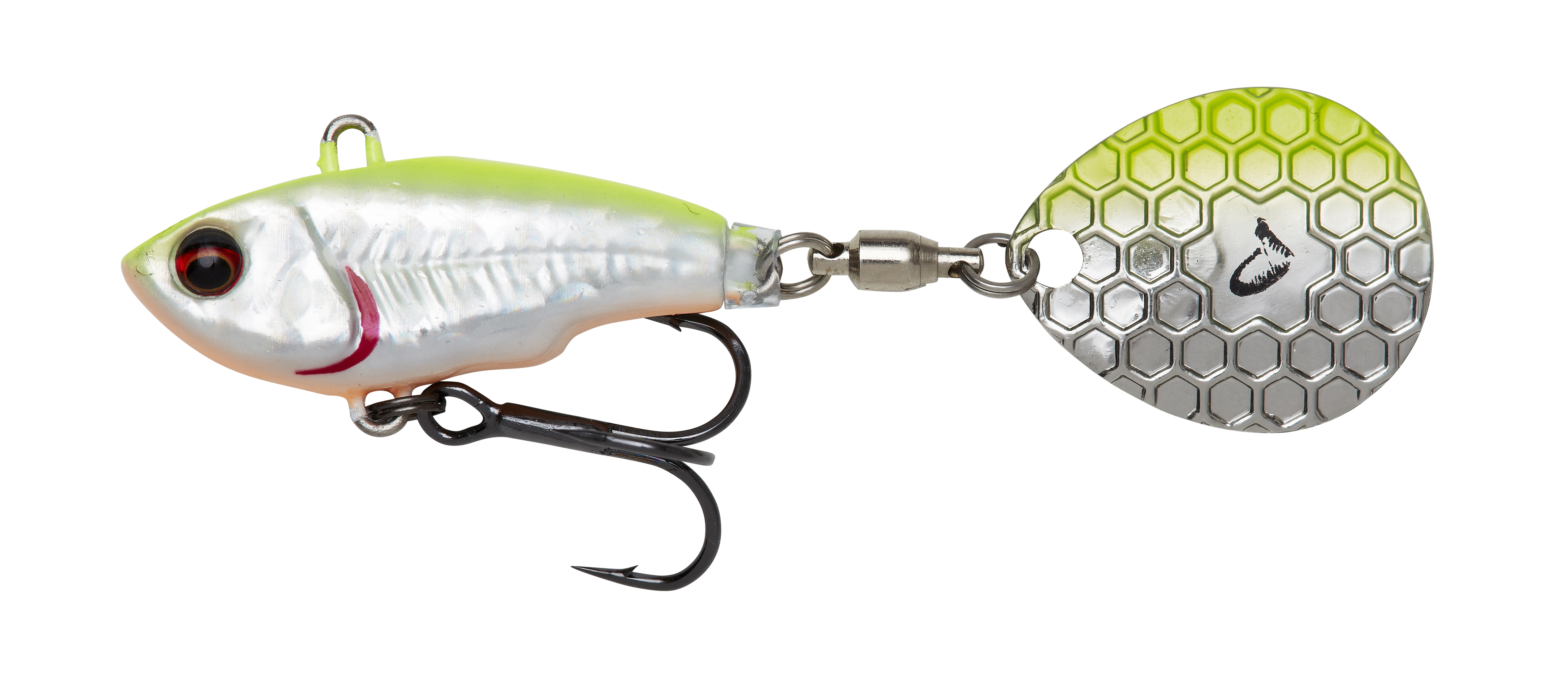 Savage Gear Fat Tail Spin (NL) 6.5 cm [12.5 g] S lemon back flash 1-pack
