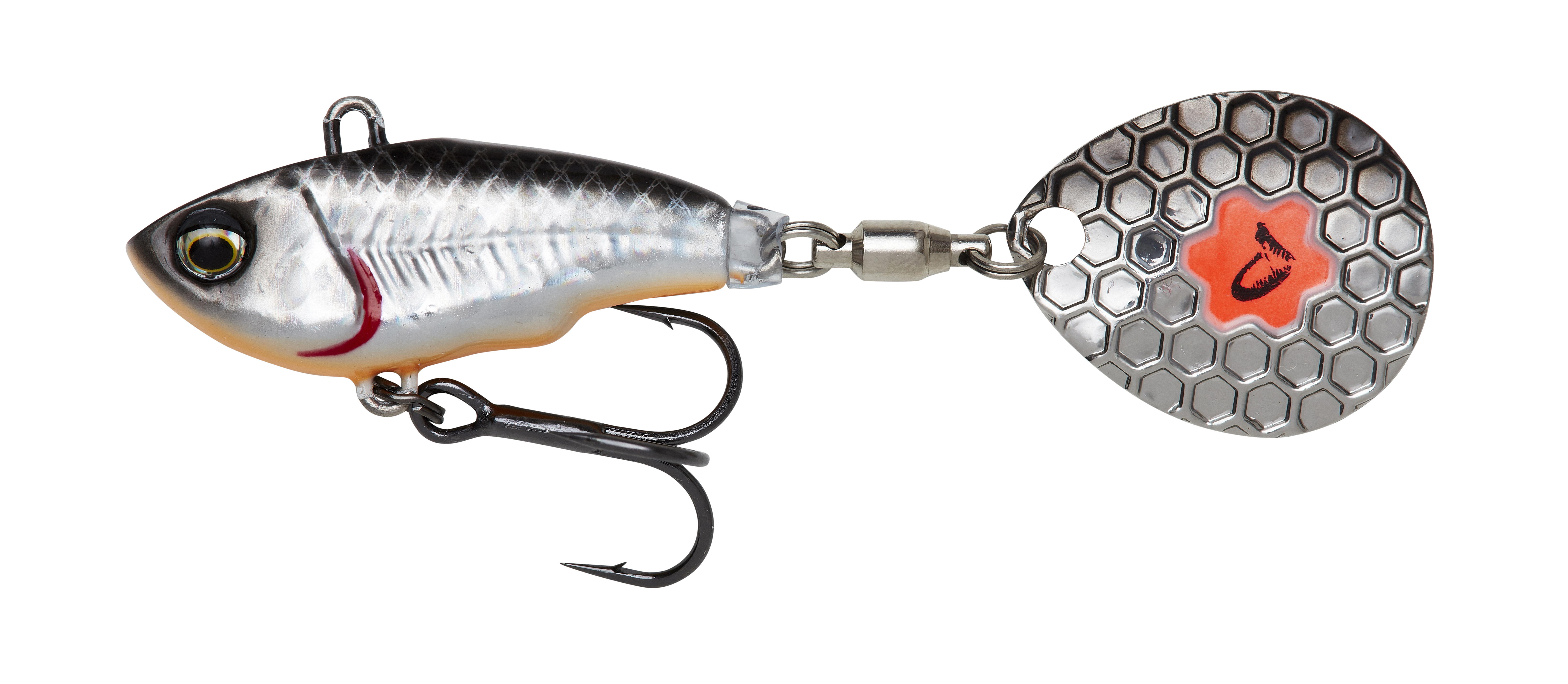 Savage Gear Fat Tail Spin 5.5 cm [9 g] S dirty silver 1-pack