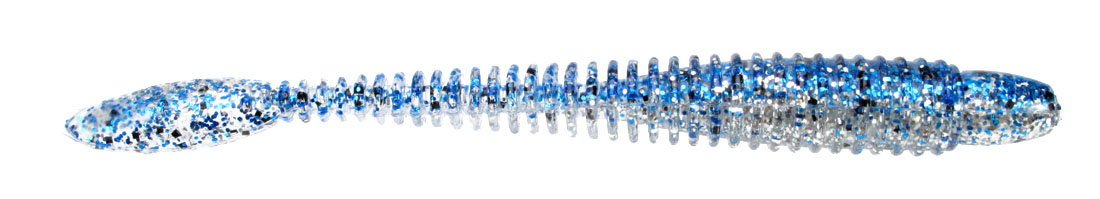 Lunker City Ribster 7.5 cm [2 g] blue ice 12-pack