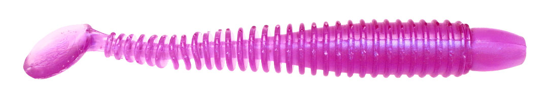 Lunker City Swimmin' Ribster 10 cm [4 g] pro purple 8-pack